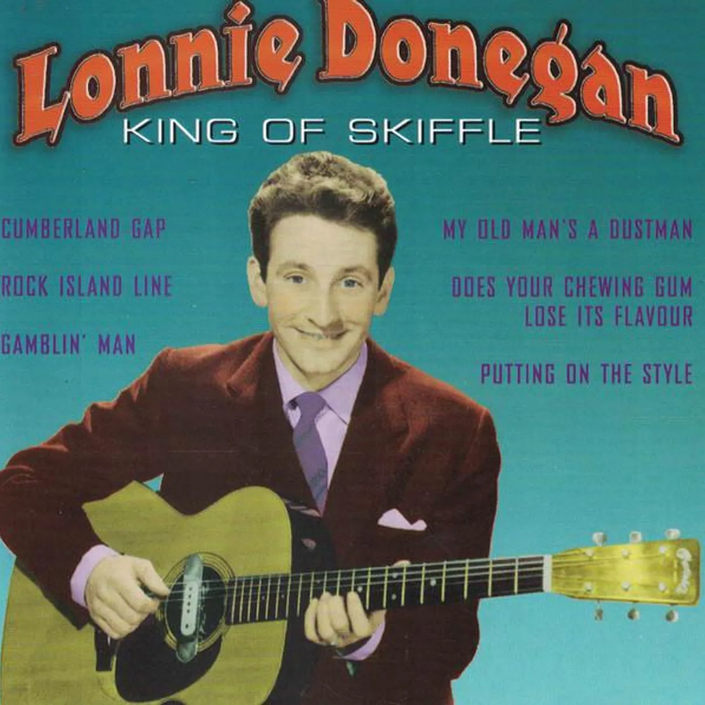 Lonnie Donegan KING OF SKIFFLE CD