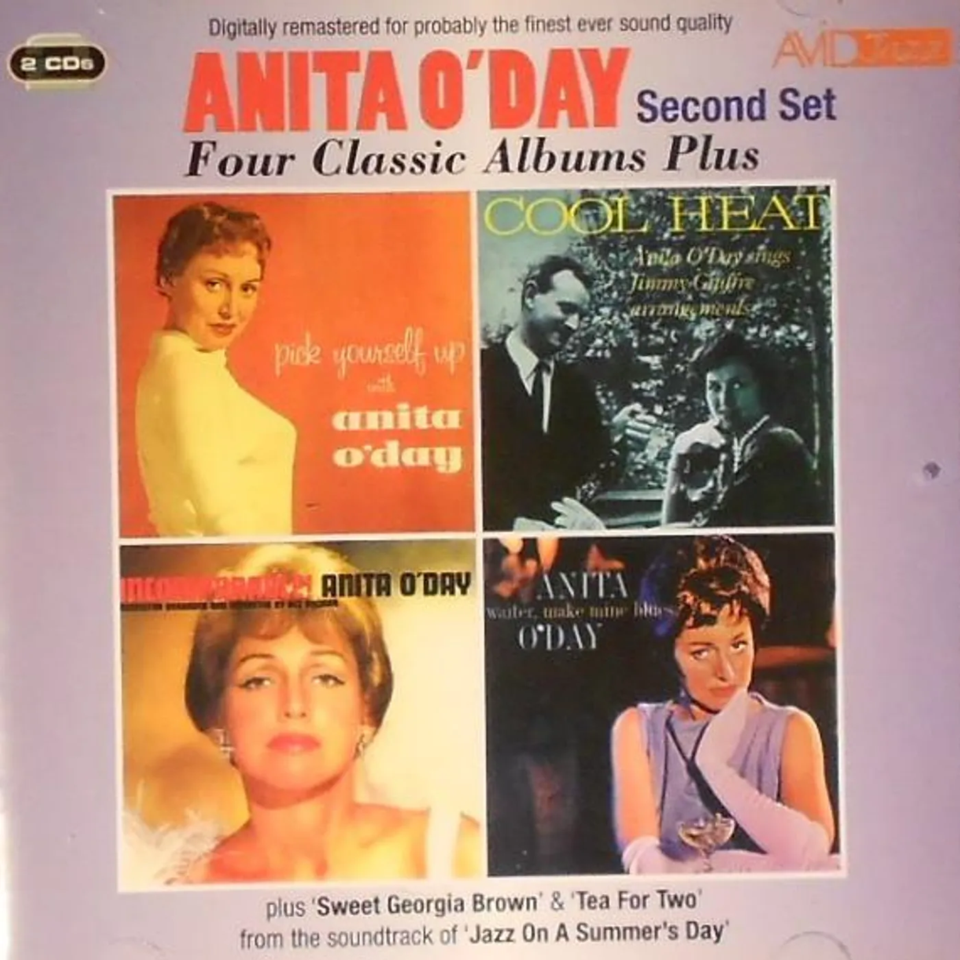 Anita O'Day FOUR CLASSIC ALBUMS PLUS CD