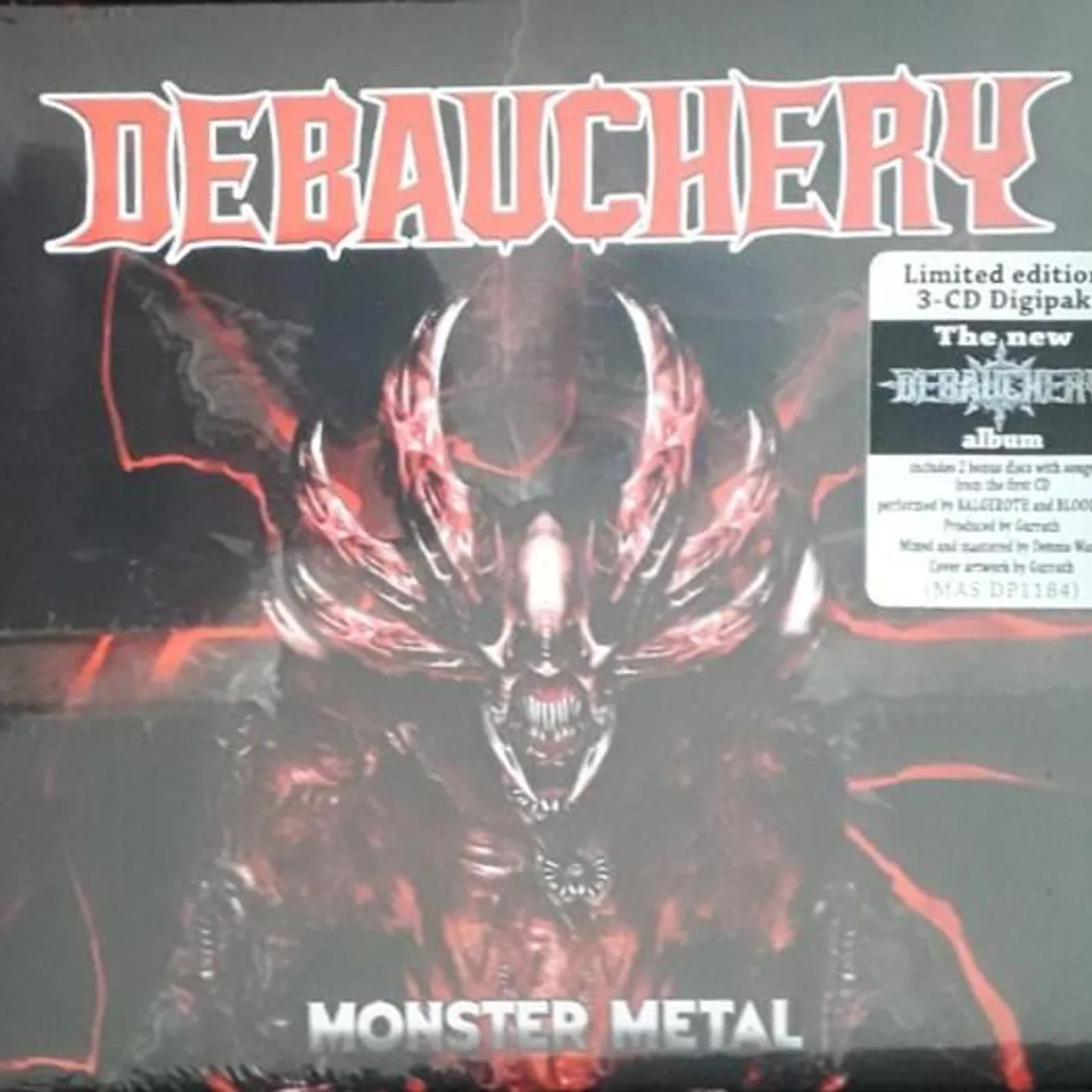 Debauchery MONSTER METAL CD