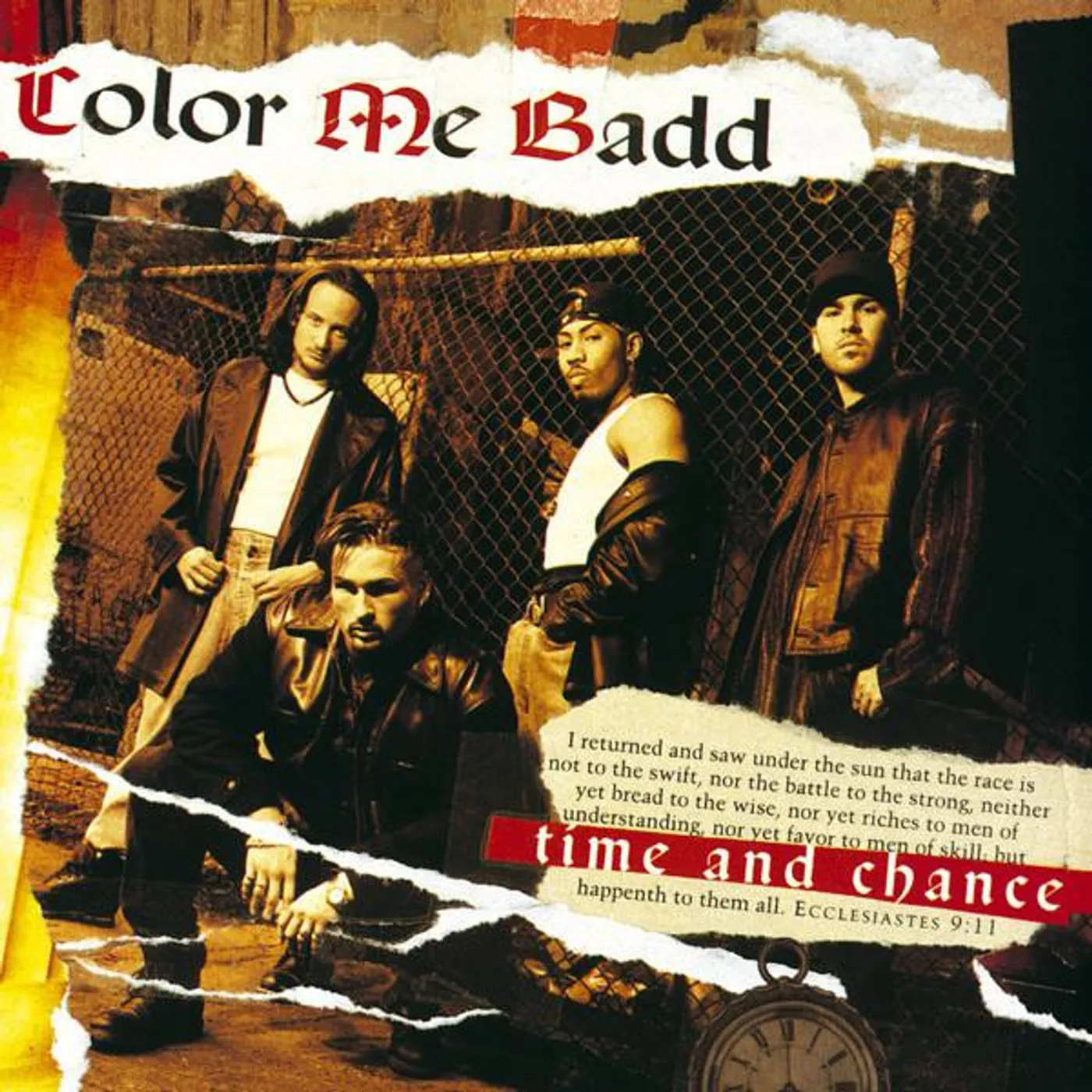 Color Me Badd TIME & CHANCE CD