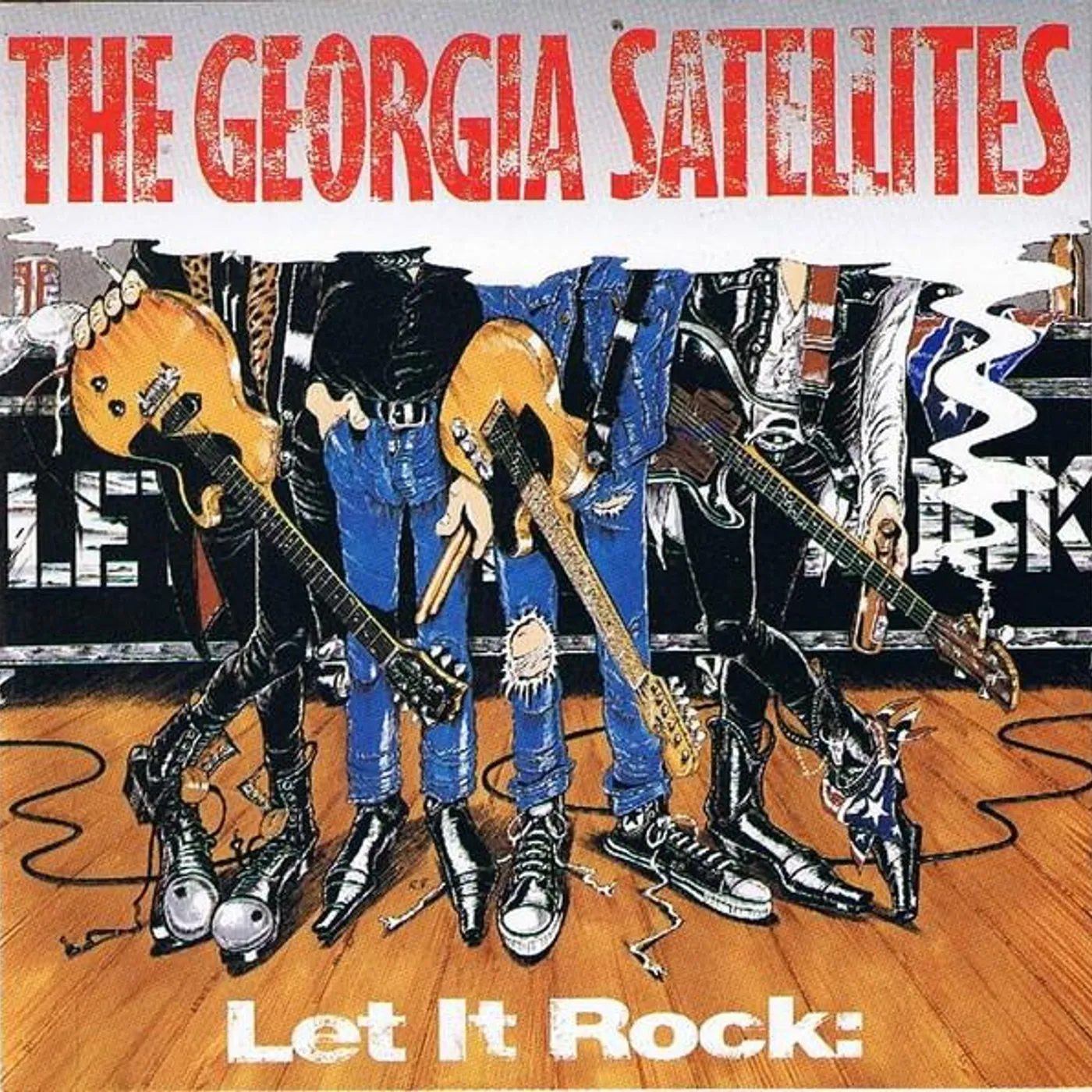 The Georgia Satellites LET IT ROCK CD