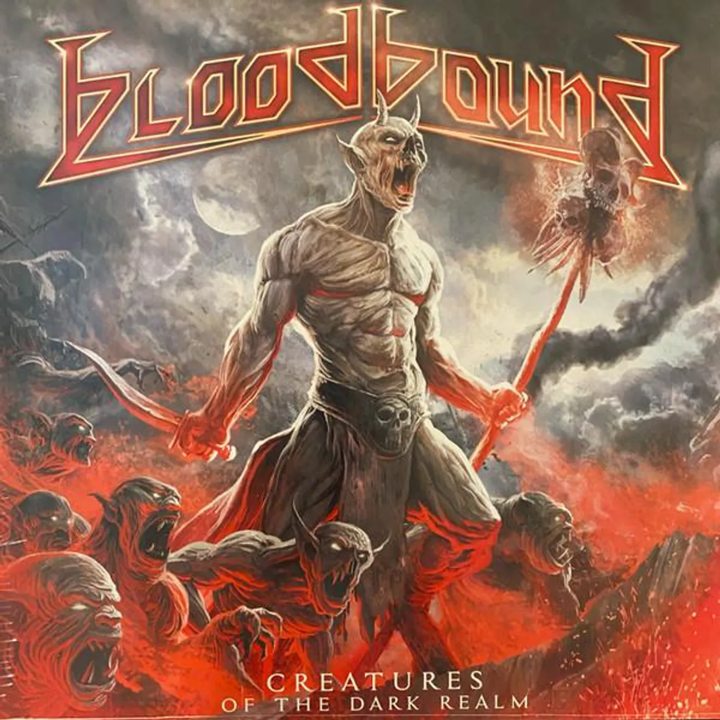 Bloodbound CREATURES OF THE DARK REALM (CRYSTAL CLEAR VINYL) Vinyl Record