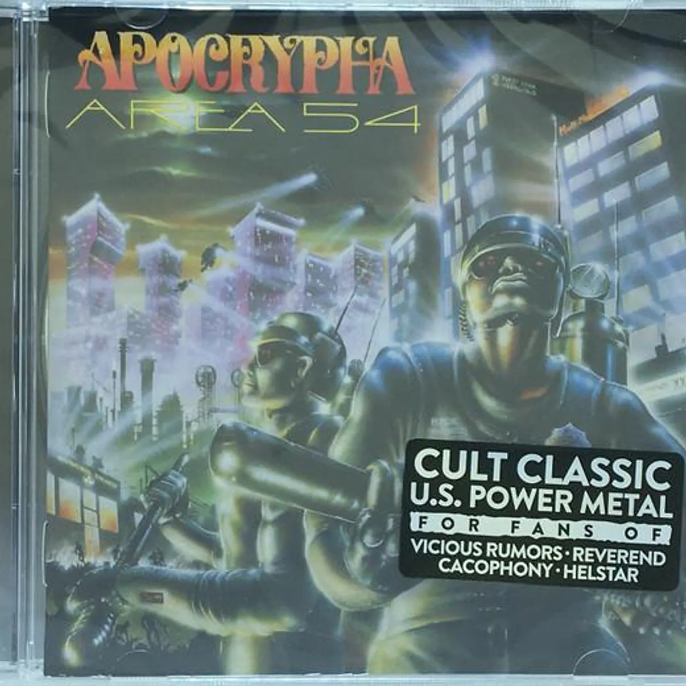 Apocrypha AREA 54 CD