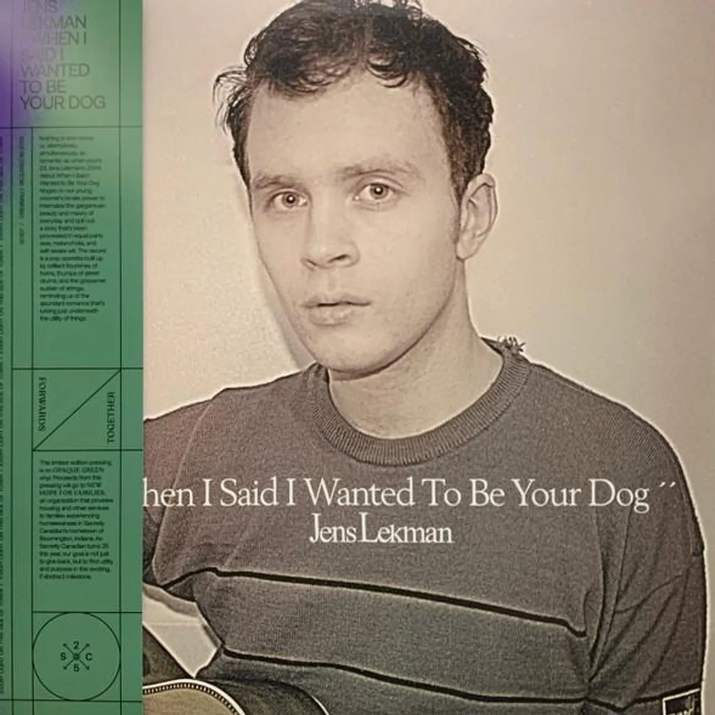 Jens Lekman WHEN I SAID I WANTED TO BE YOUR DOG Vinyl Record