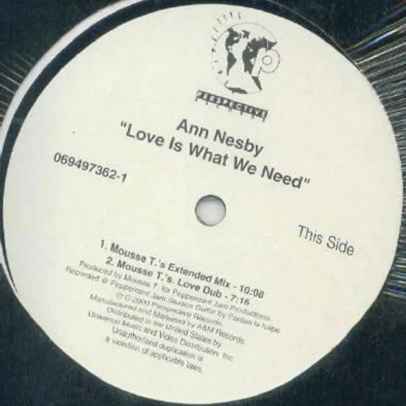 Ann Nesby Love Is What We Need Vinyl Record