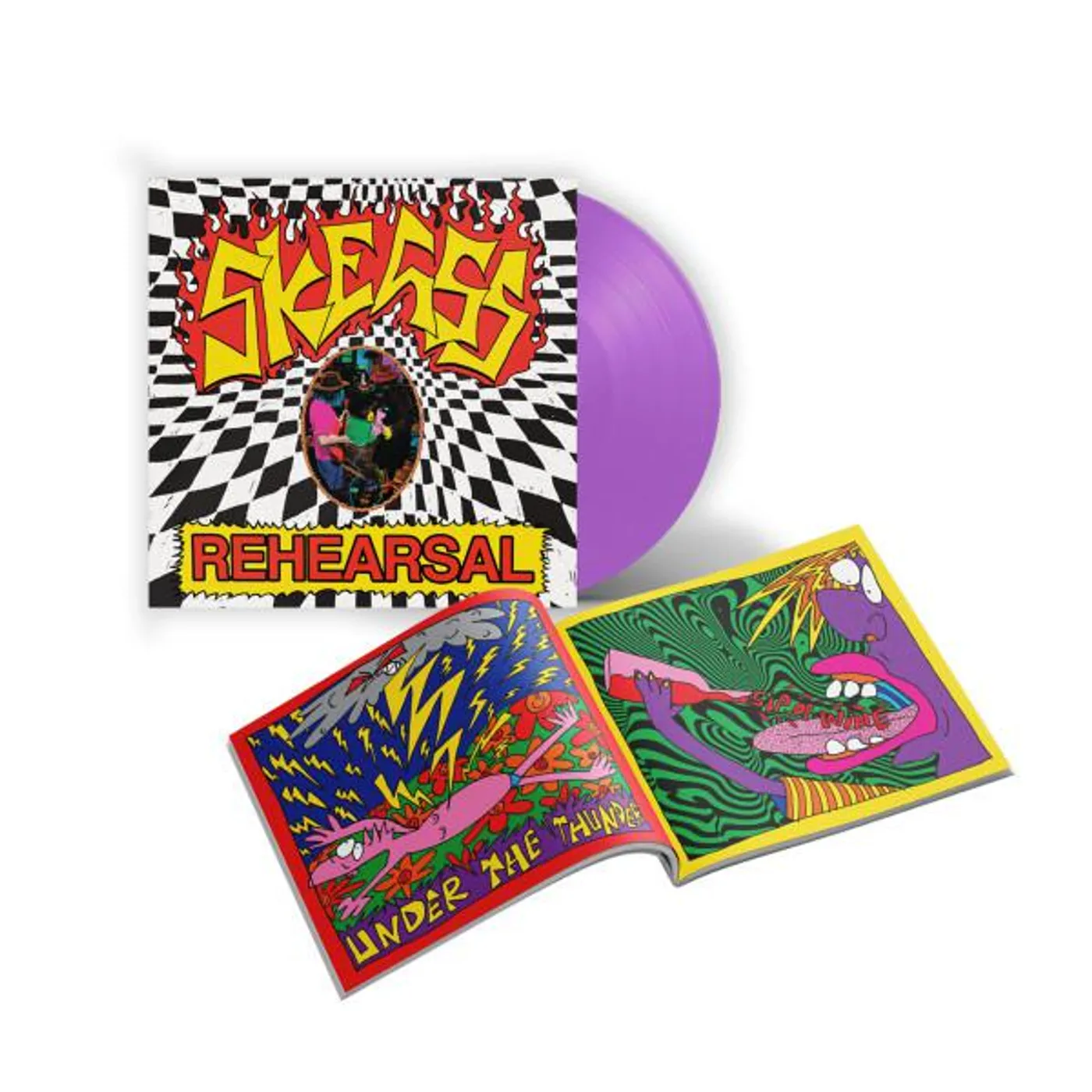 Skegss REHEARSAL (PURPLE VINYL) Vinyl Record