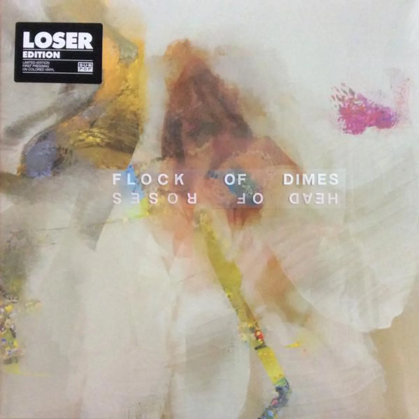 Flock of Dimes HEAD OF ROSES (TRANSLUCENT VIOLET VINYL/IMPORT) Vinyl Record