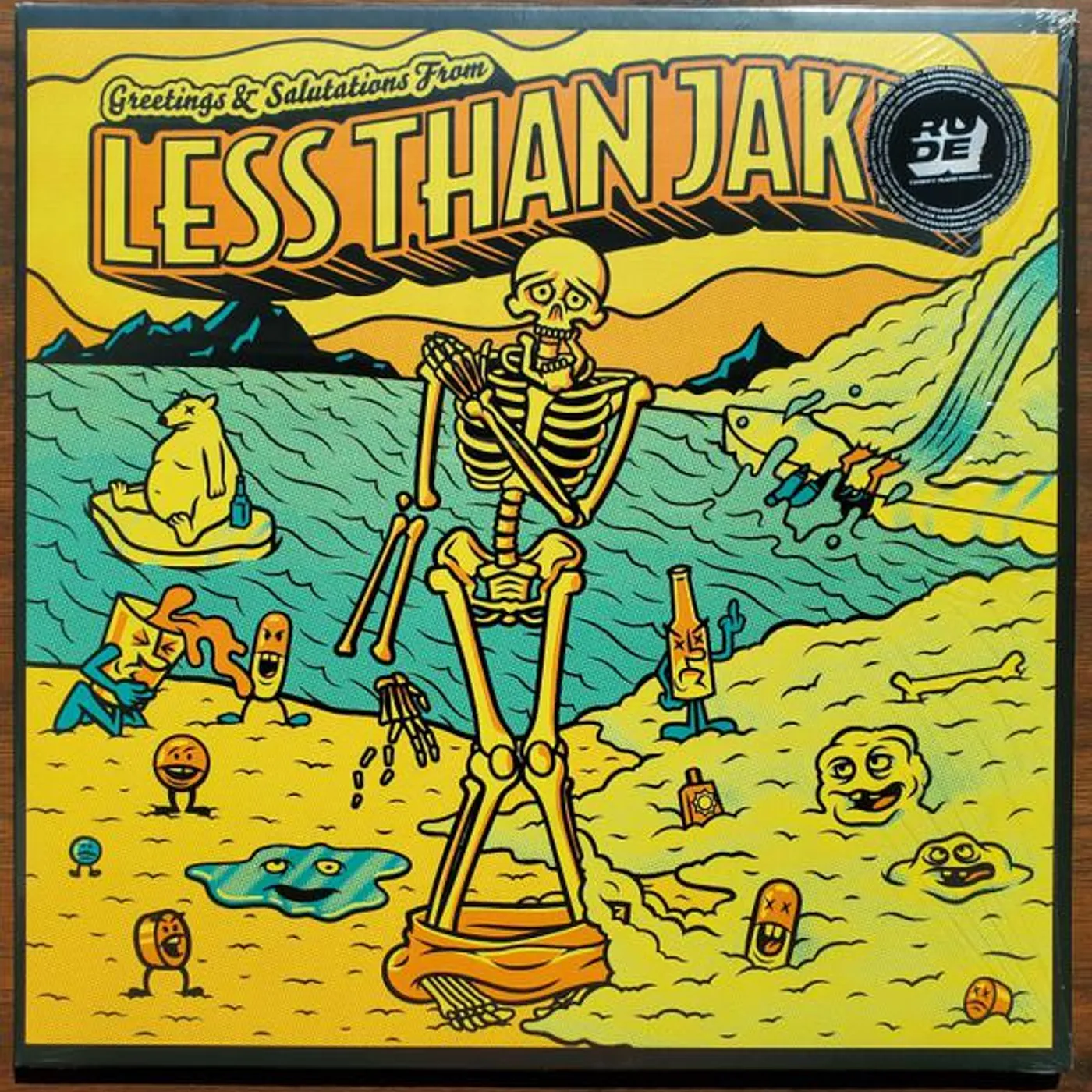 Less Than Jake GREETINGS & SALUTATIONS Vinyl Record