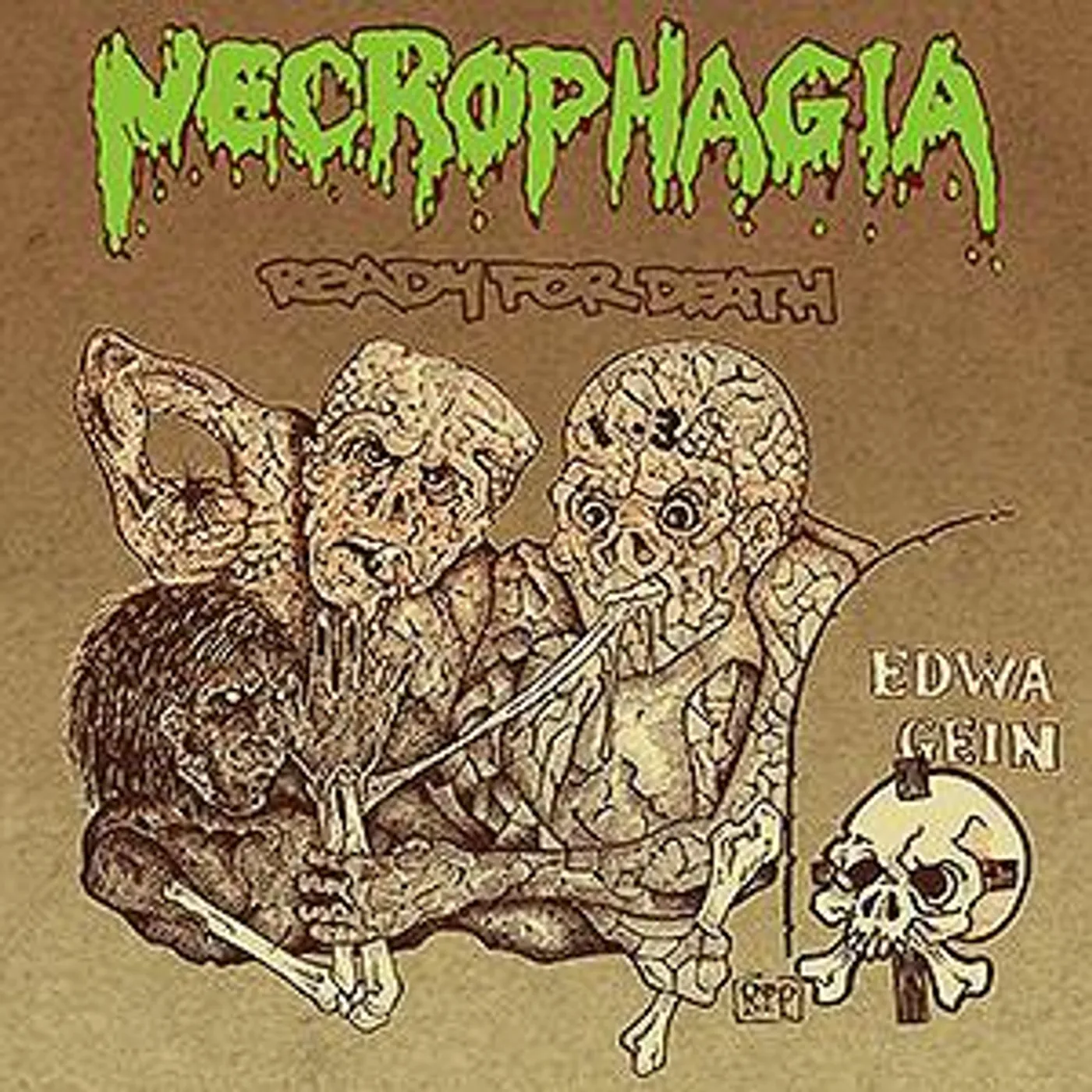 Necrophagia READY FOR DEATH CD