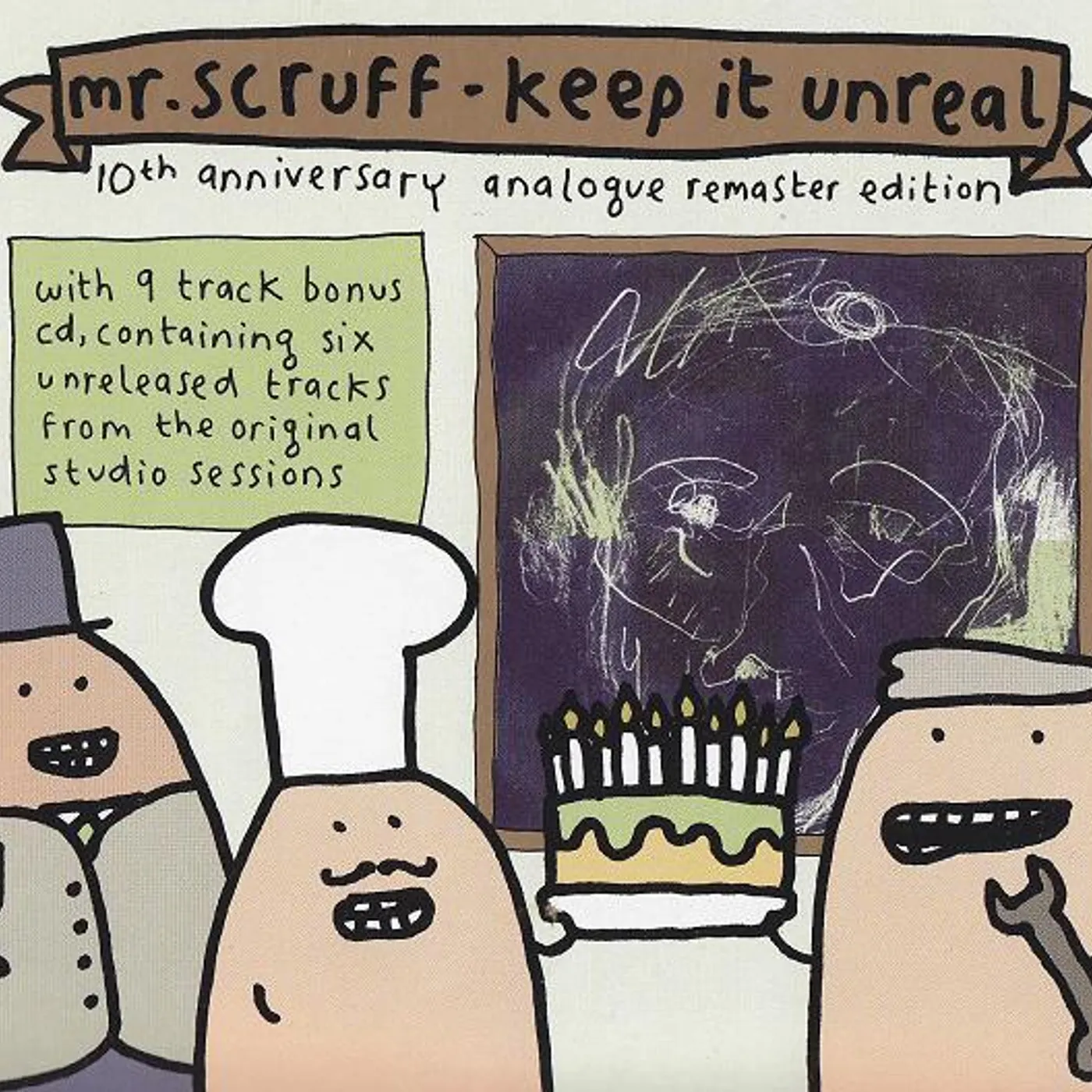 Mr. Scruff KEEP IT UNREAL (10TH ANNIVERSARY ANALOGUE REMASTER) CD