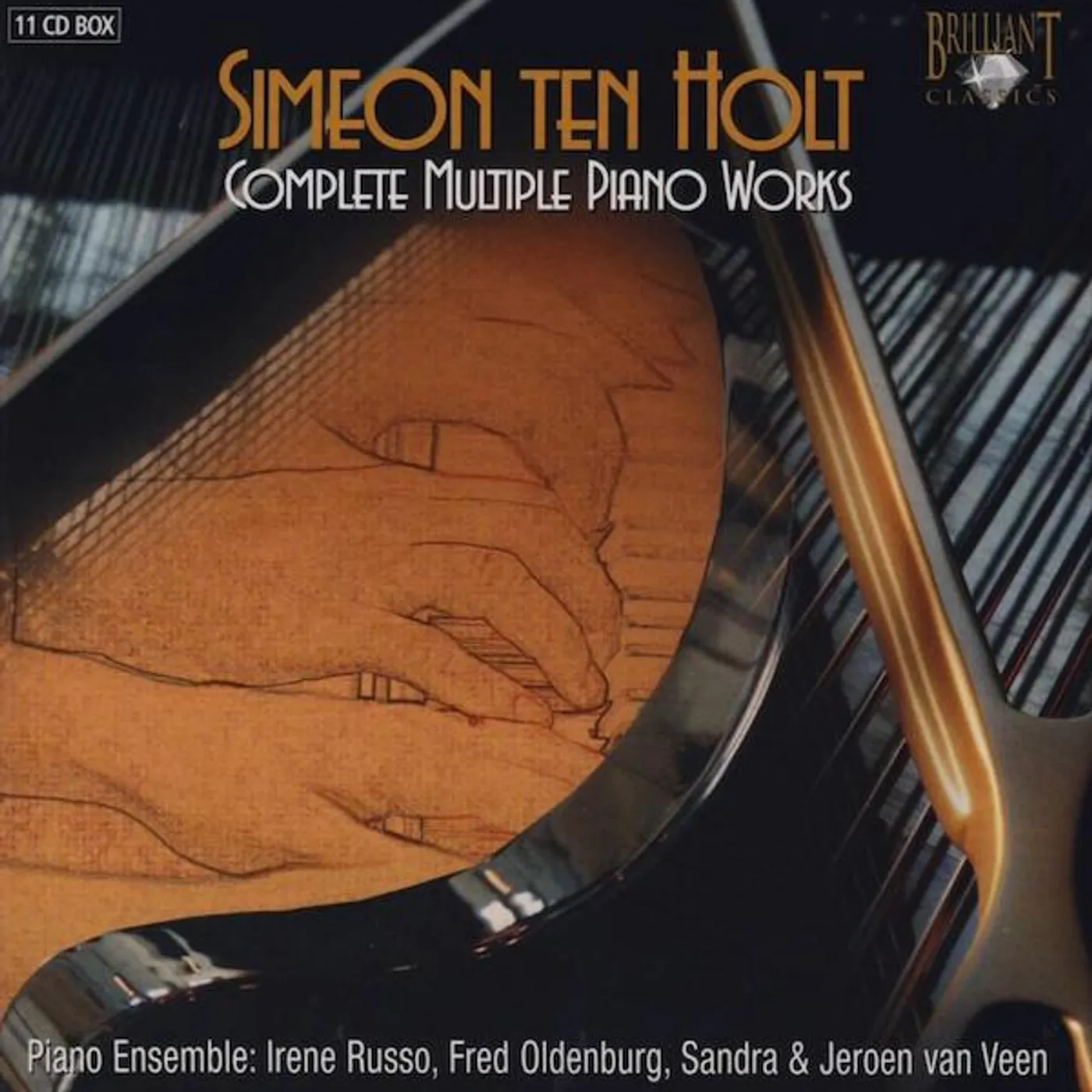 Simeon ten Holt COMPLETE MULTIPLE PIANO CD