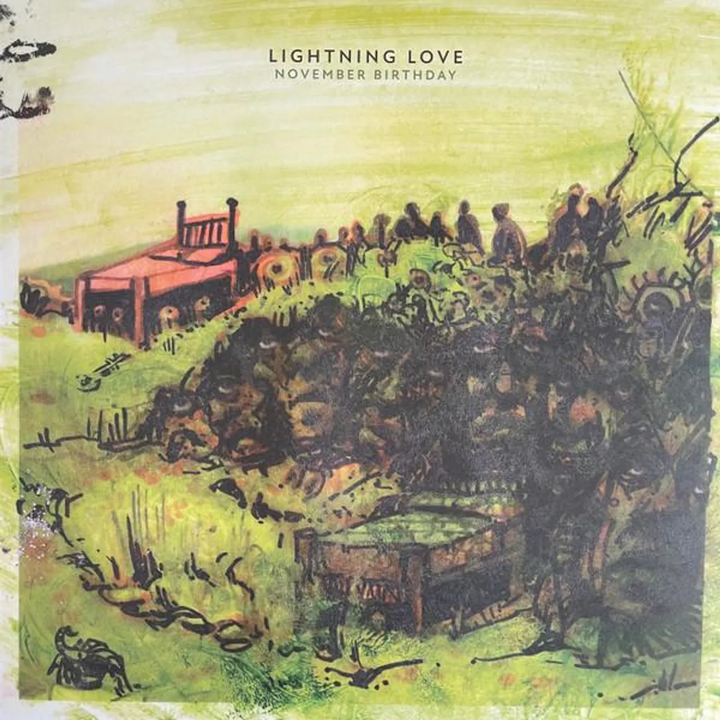 Lightning Love NOVEMBER BIRTHDAY (GREEN VINYL) Vinyl Record