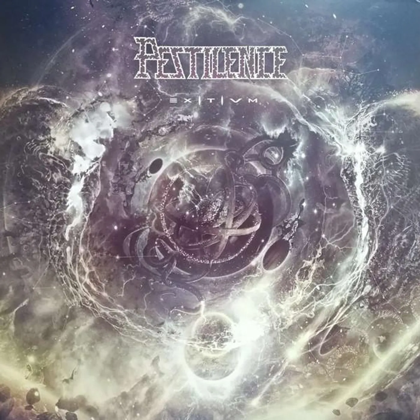 Pestilence EXITIVM (YELLOW VINYL) Vinyl Record