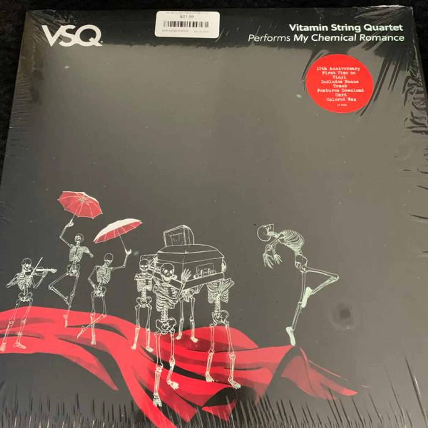 Vitamin String Quartet VSQ PERFORMS MY CHEMICAL ROMANCE Vinyl Record