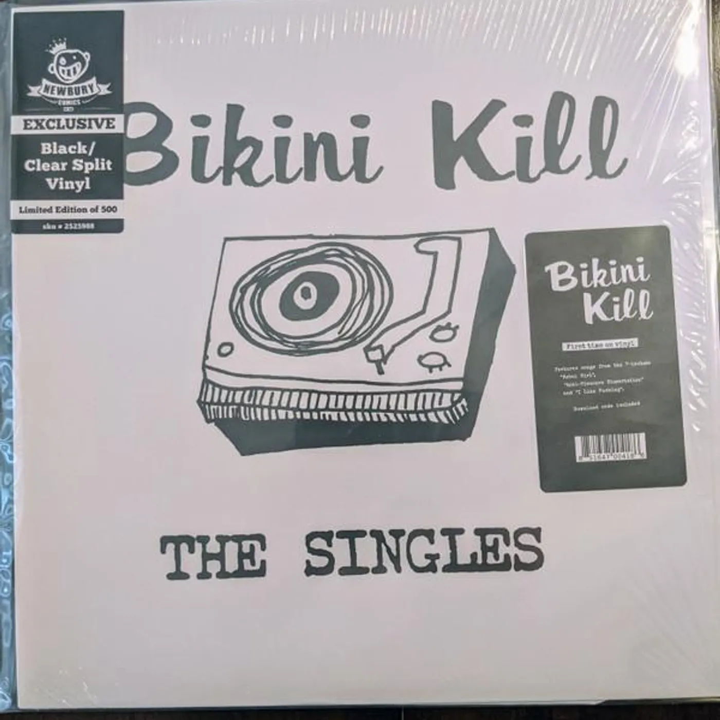 Bikini Kill SINGLES (DL CODE) Vinyl Record