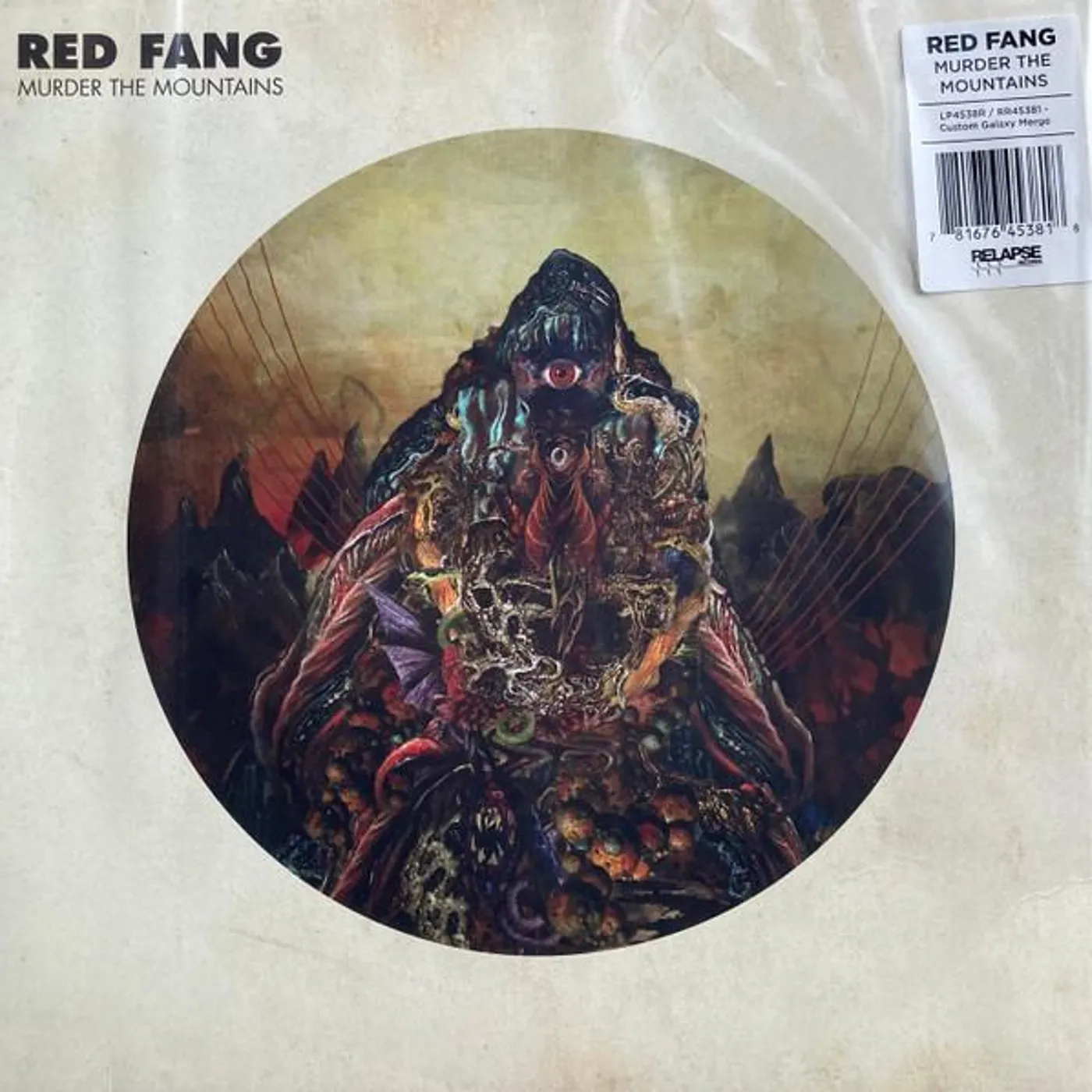Red Fang MURDER THE MOUNTAINS Vinyl Record