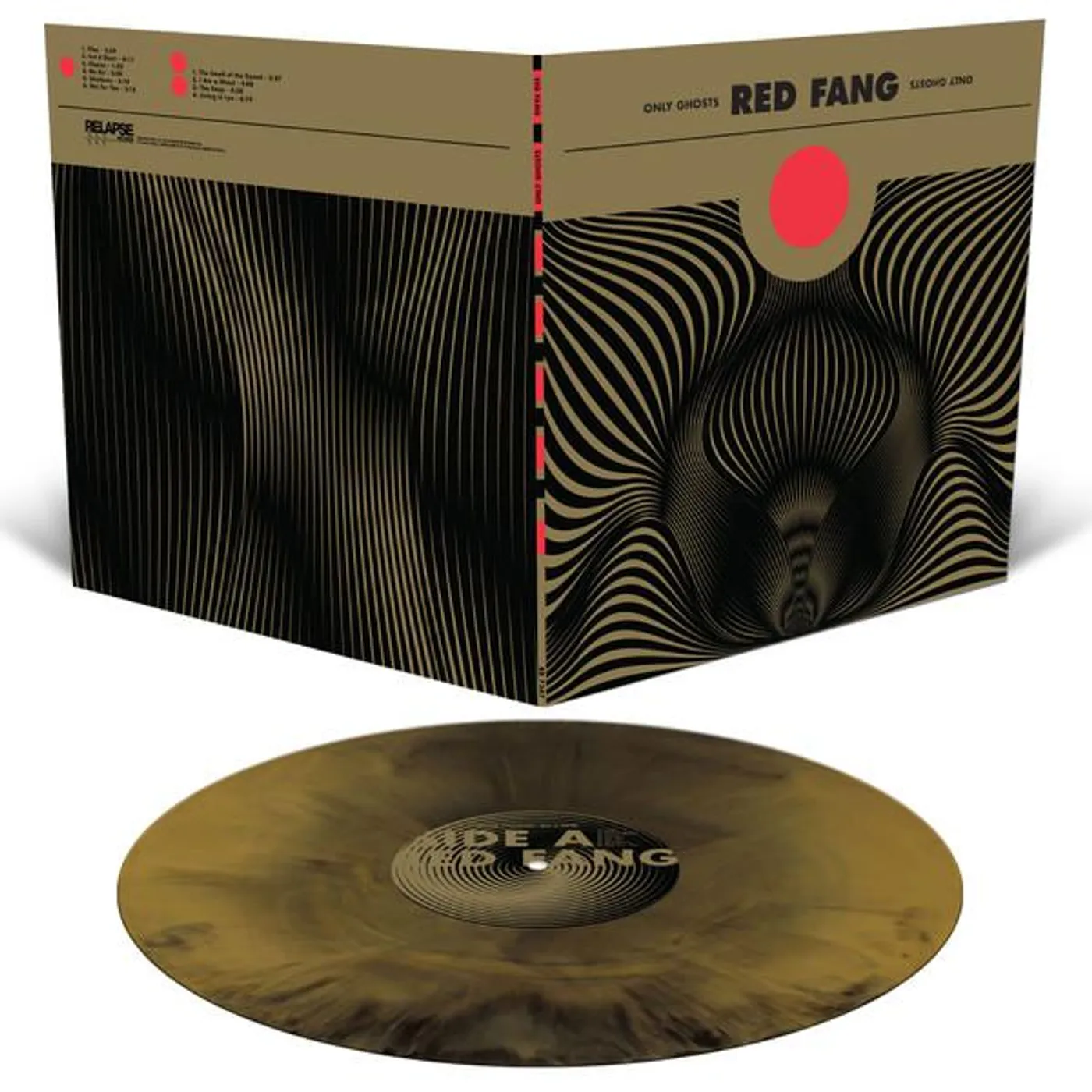 Red Fang ONLY GHOSTS Vinyl Record