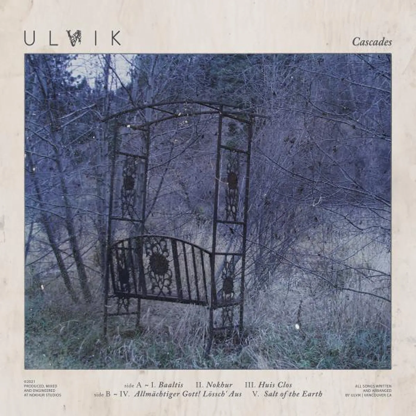 Ulvik CASCADES Vinyl Record