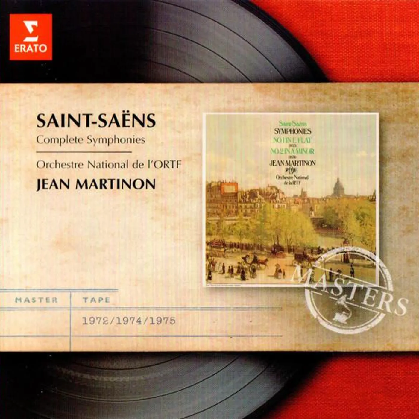 Jean Martinon SAINT SAENS: COMPLETE SYMP CD