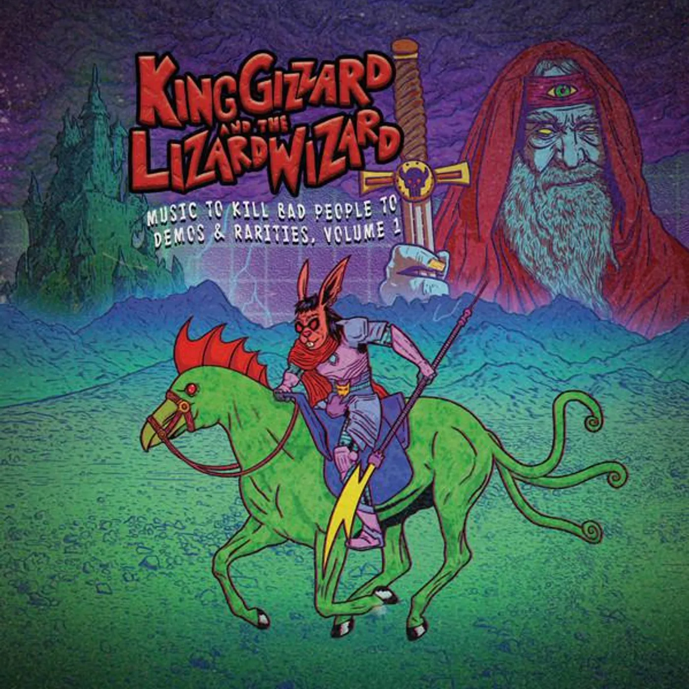 King Gizzard & The Lizard Wizard Music To Kill Bad People To: Demos & Rarities V. 1 Vinyl Record