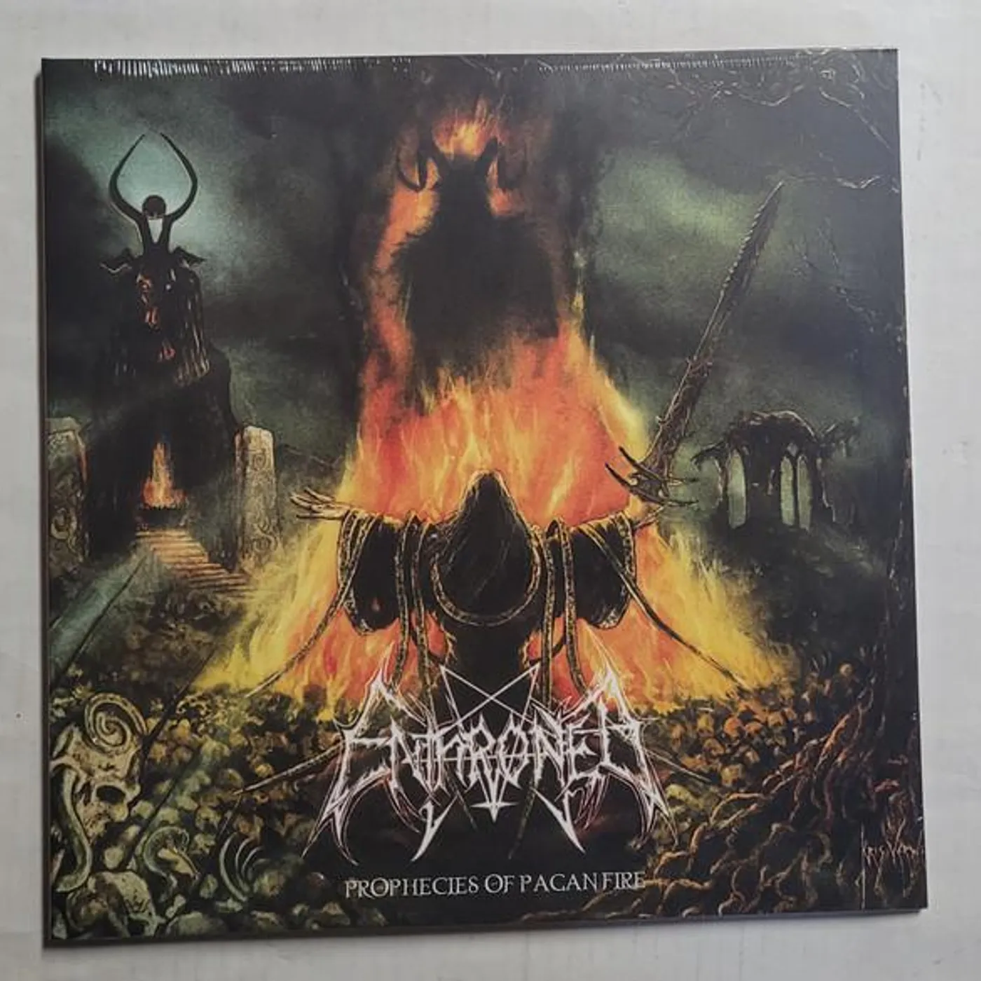 Enthroned PROPHECIES OF PAGEN FIRE (2LP) Vinyl Record