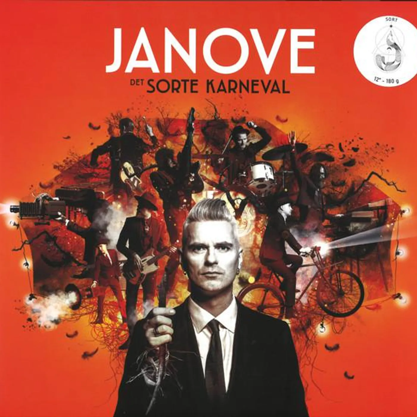 Janove Det Sorte Karneval Vinyl Record