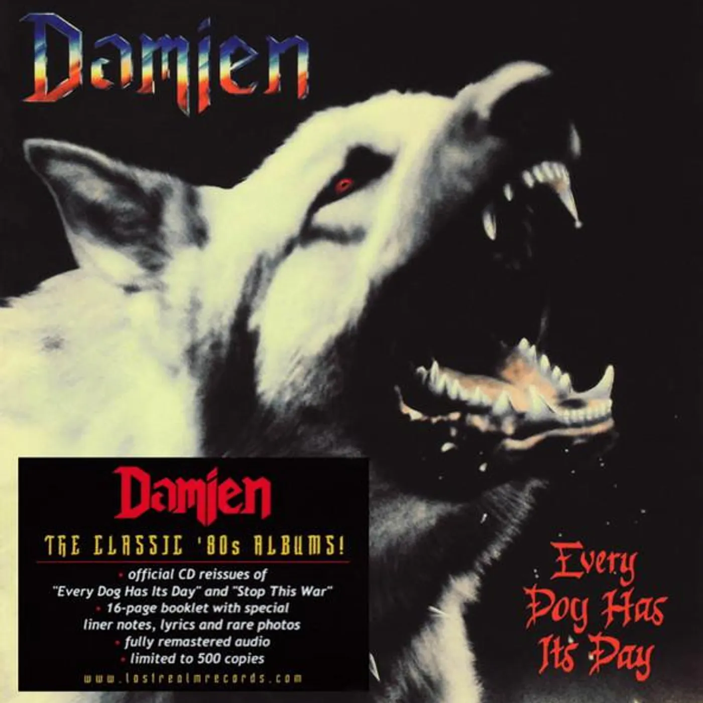 Damien EVERY DOG HAS ITS DAY CD