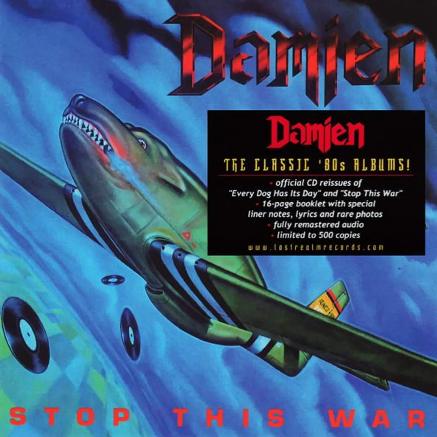 Damien STOP THIS WAR (BONUS TRACKS) CD - Deluxe Edition, Limited Edition, Remastered