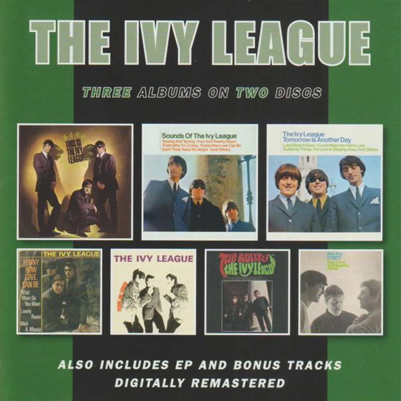 THIS IS THE IVY LEAGUE / SOUNDS OF THE IVY LEAGUE / TOMORROW IS ANOTHER DAY CD