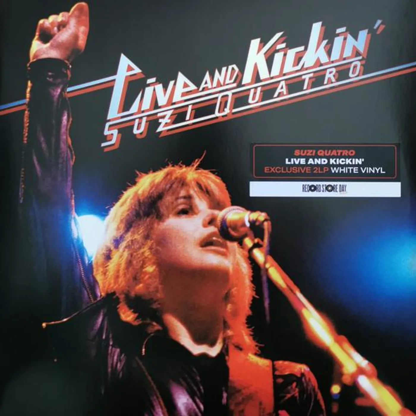 Suzi Quatro LIVE & KICKIN (2021 MIX) (2LP/COLOR VINYL) (RSD) Vinyl Record
