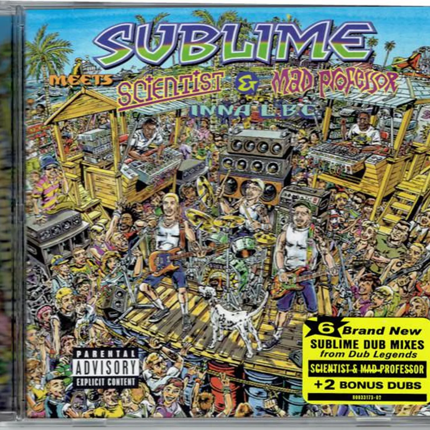 SUBLIME MEETS SCIENTIST & MAD PROFESSOR INNA CD