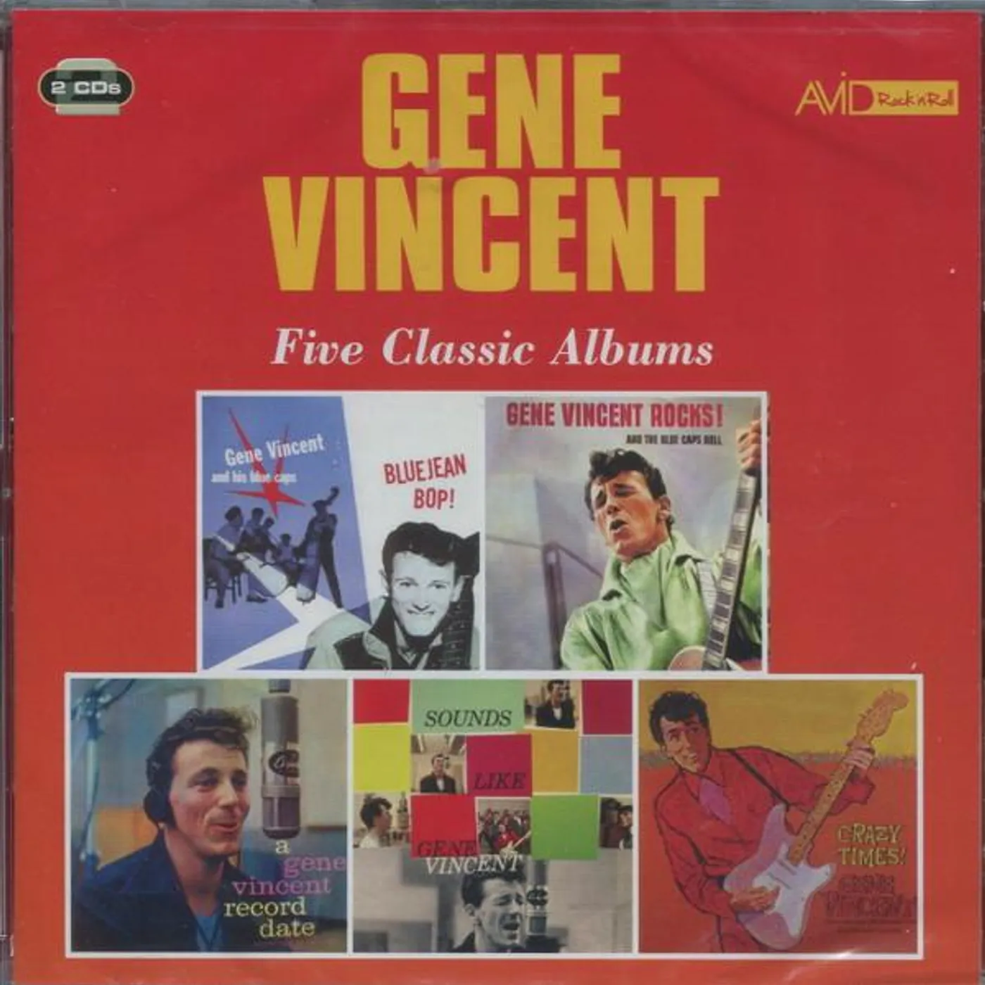 Gene Vincent FIVE CLASSIC ALBUMS CD