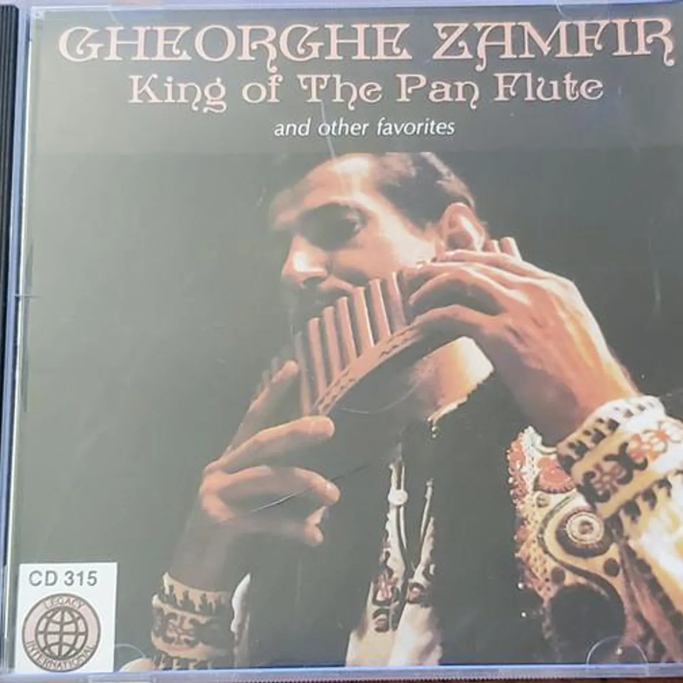 Gheorghe Zamfir KING OF THE PAN FLUTE & OTHER FAVORITES CD