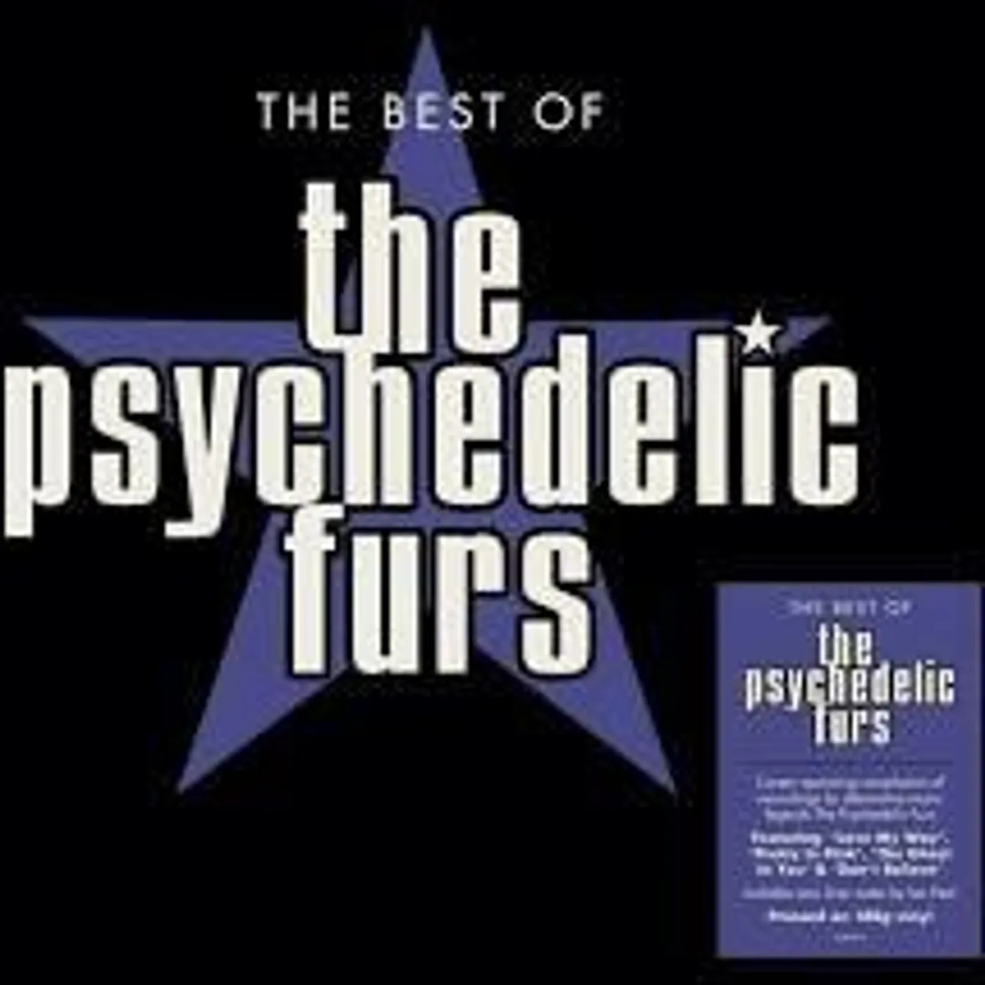 The Psychedelic Furs BEST OF (180G) Vinyl Record