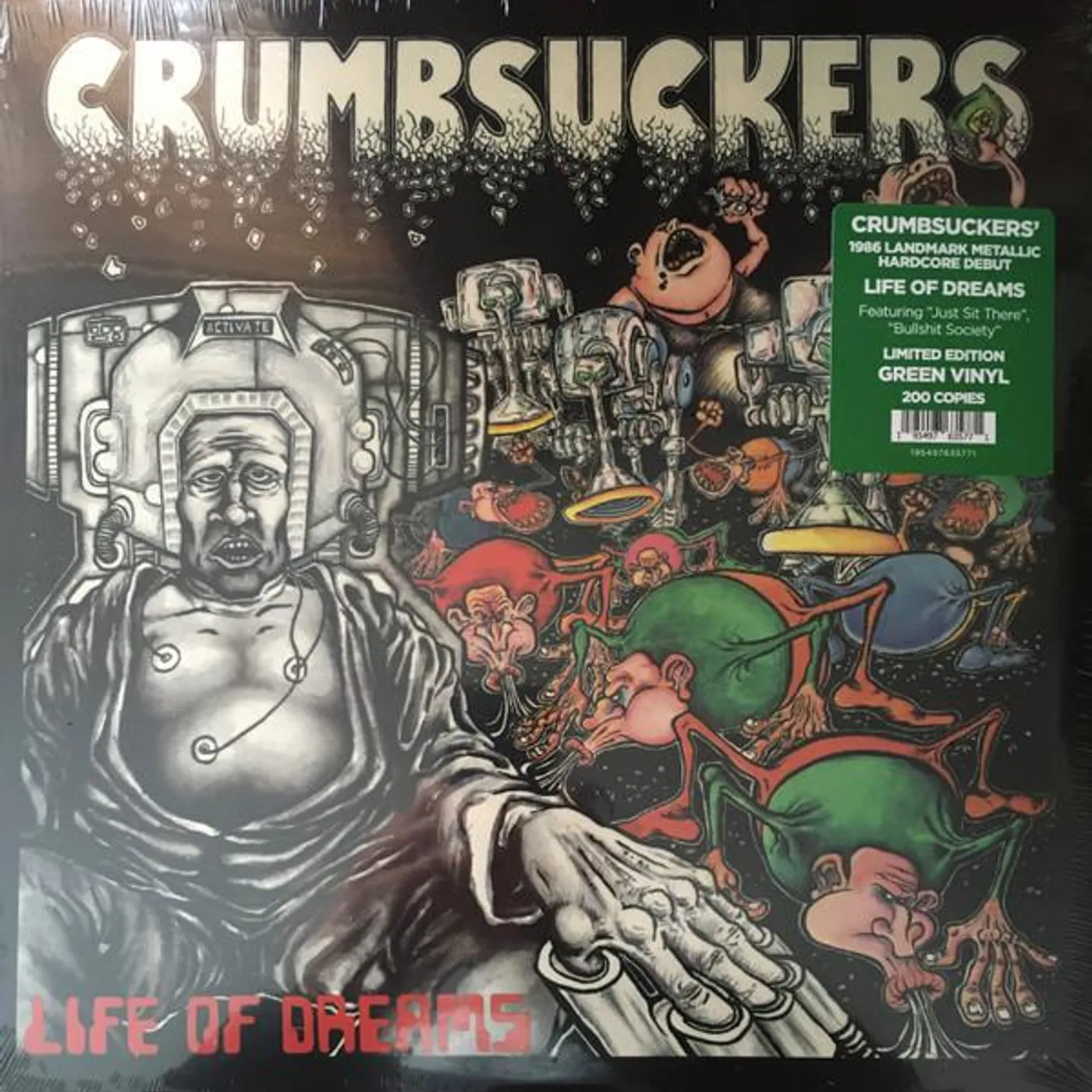 Crumbsuckers LIFE OF DREAMS Vinyl Record
