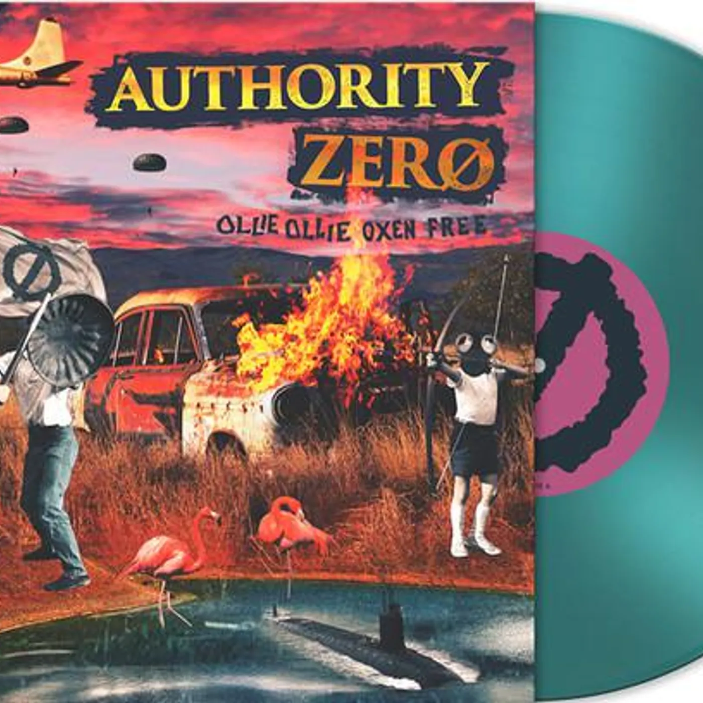 Authority Zero Ollie Ollie Oxen Free Vinyl Record