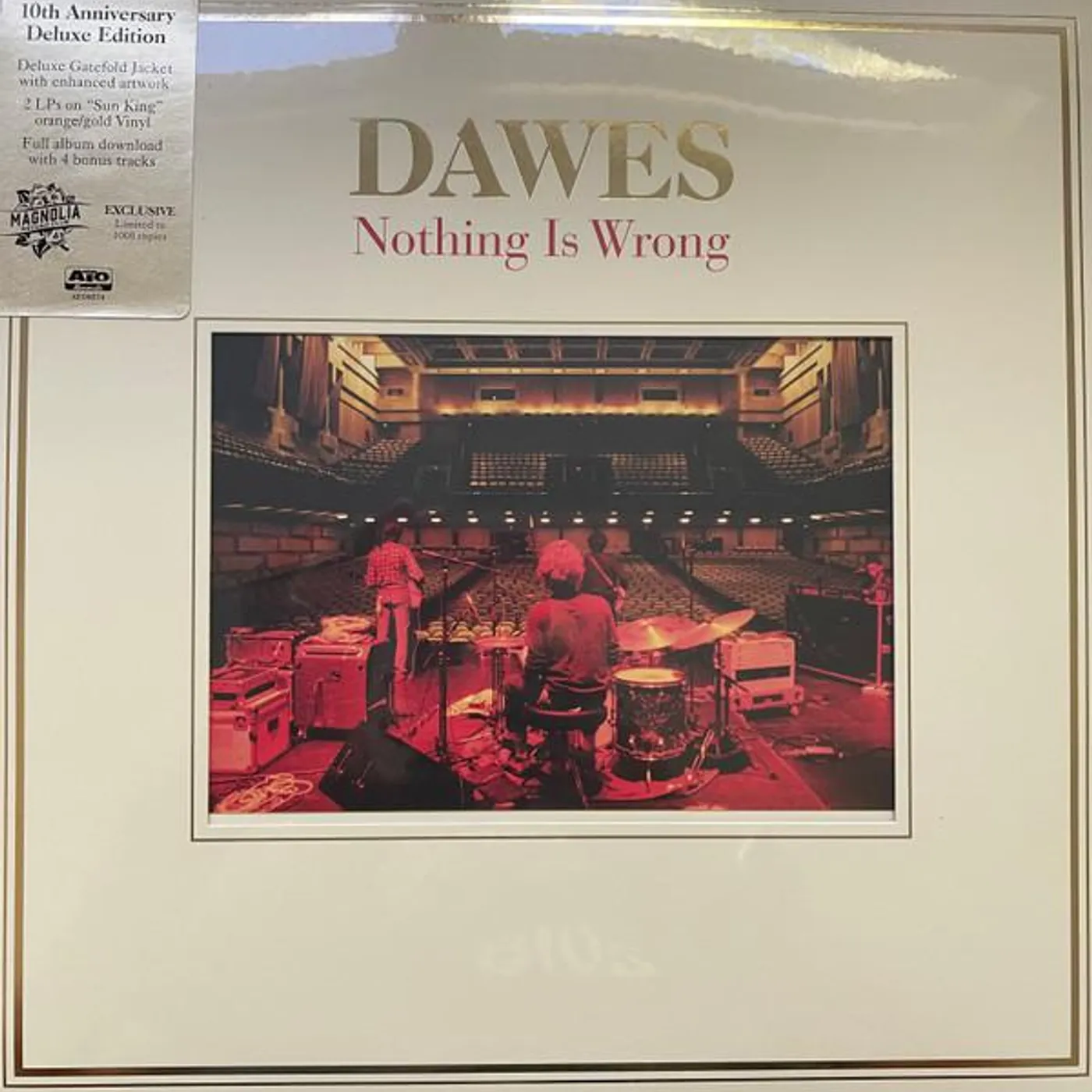 Dawes NOTHING IS WRONG (10TH ANNIVERSARY DELUXE EDITION/GOLD/SILVER/BLACK SWIRL VINYL) Vinyl Record