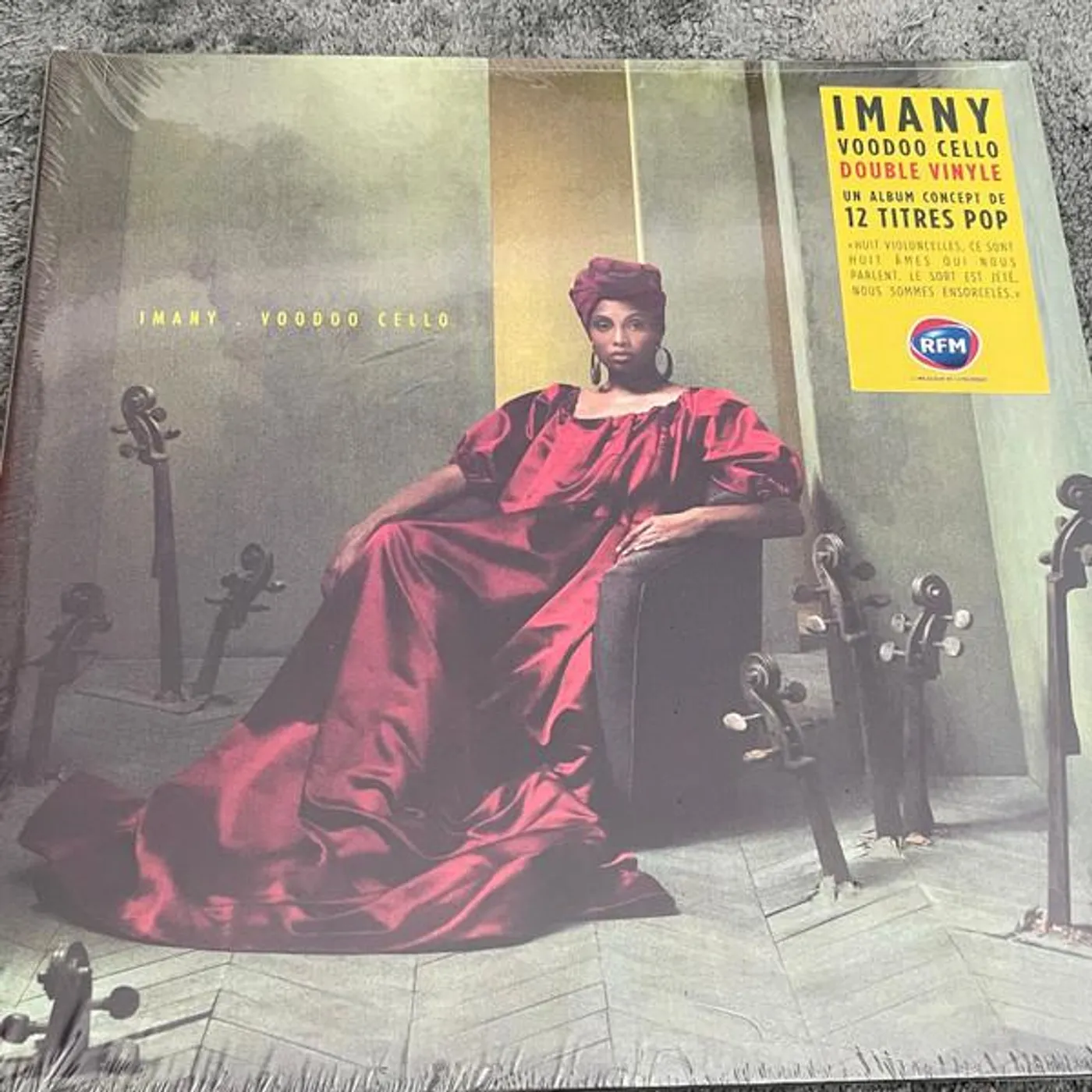 Imany Voodoo Cello Vinyl Record