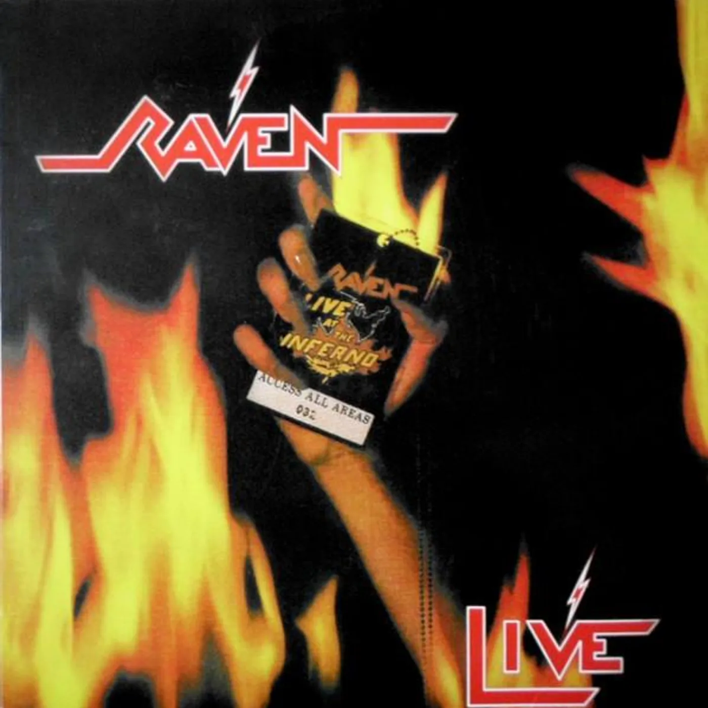 Raven Live At The Inferno Vinyl Record