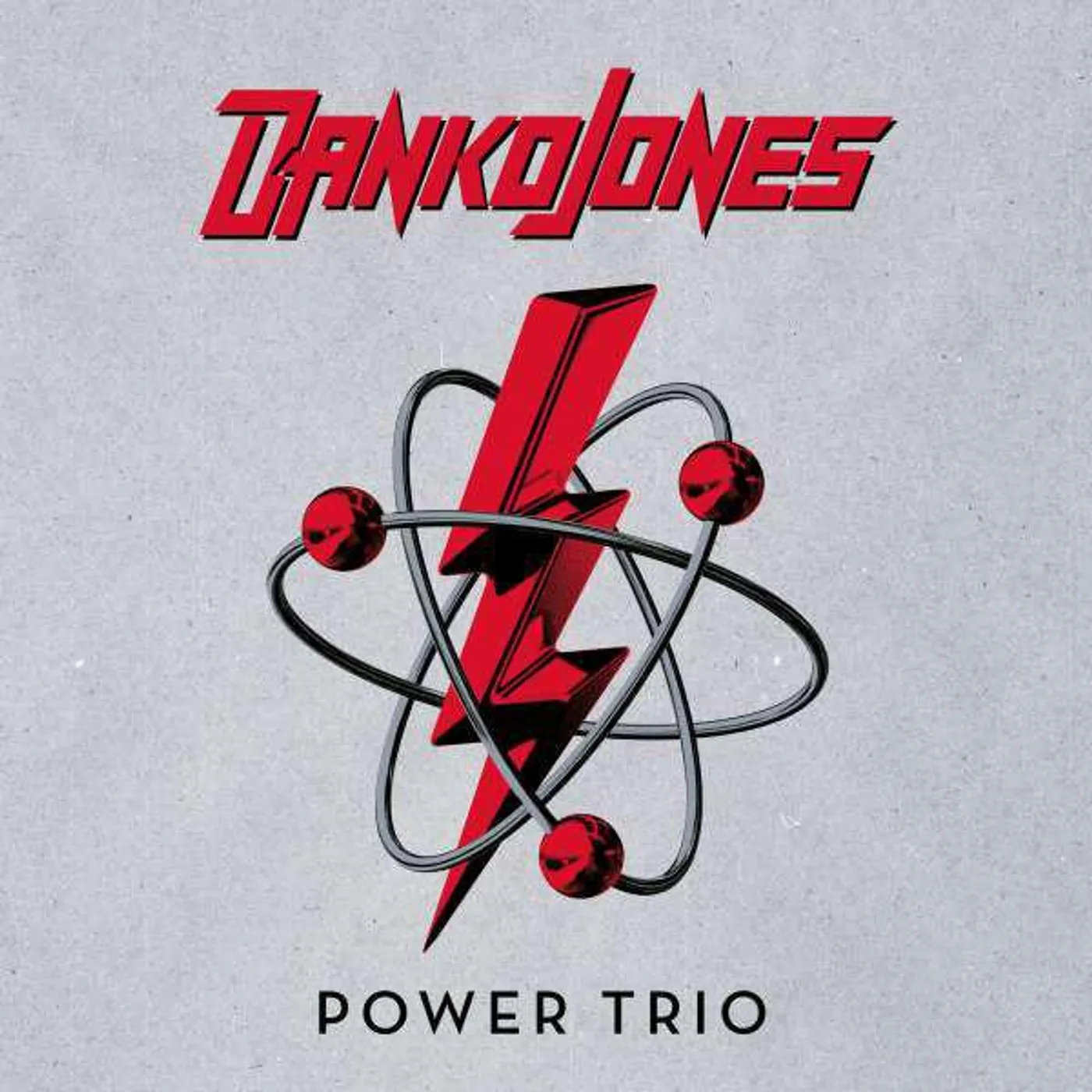 Danko Jones POWER TRIO (SILVER VINYL) Vinyl Record