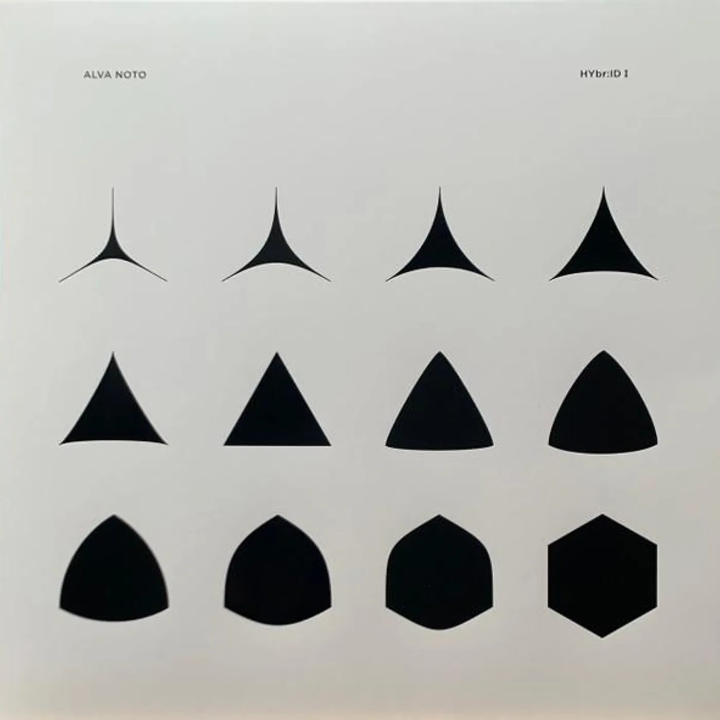 alva noto HYBR:ID VOL. 1 Vinyl Record