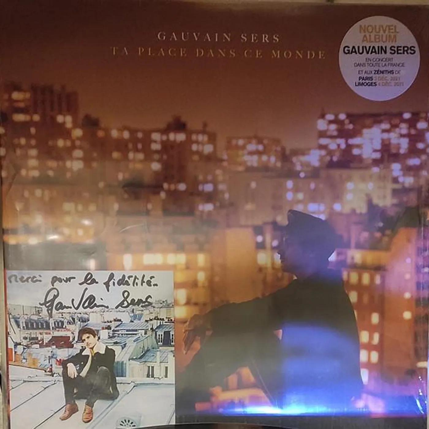 Gauvain Sers TA PLACE DANS CE MONDE Vinyl Record