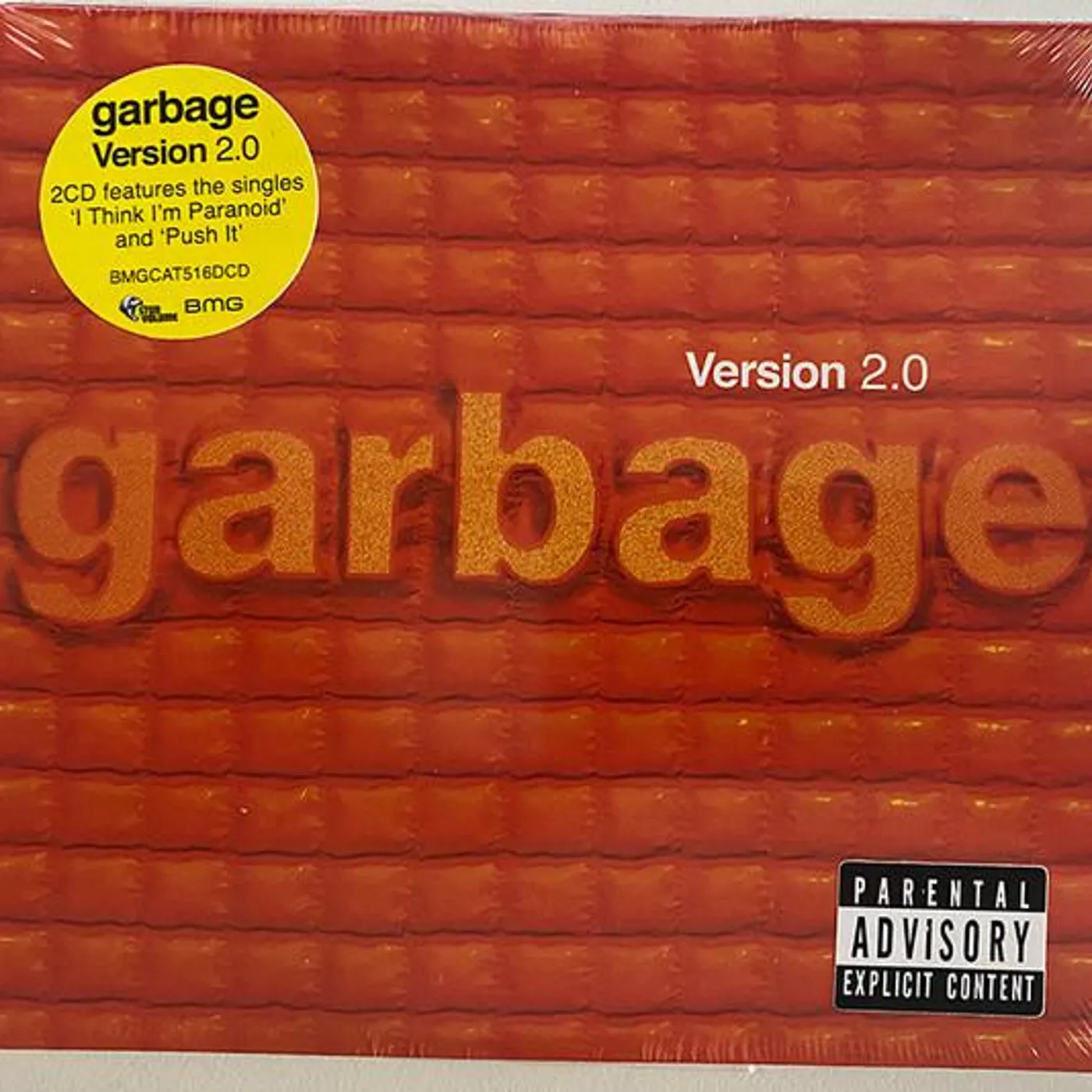 Garbage VERSION 2.0 (IMPORT) CD