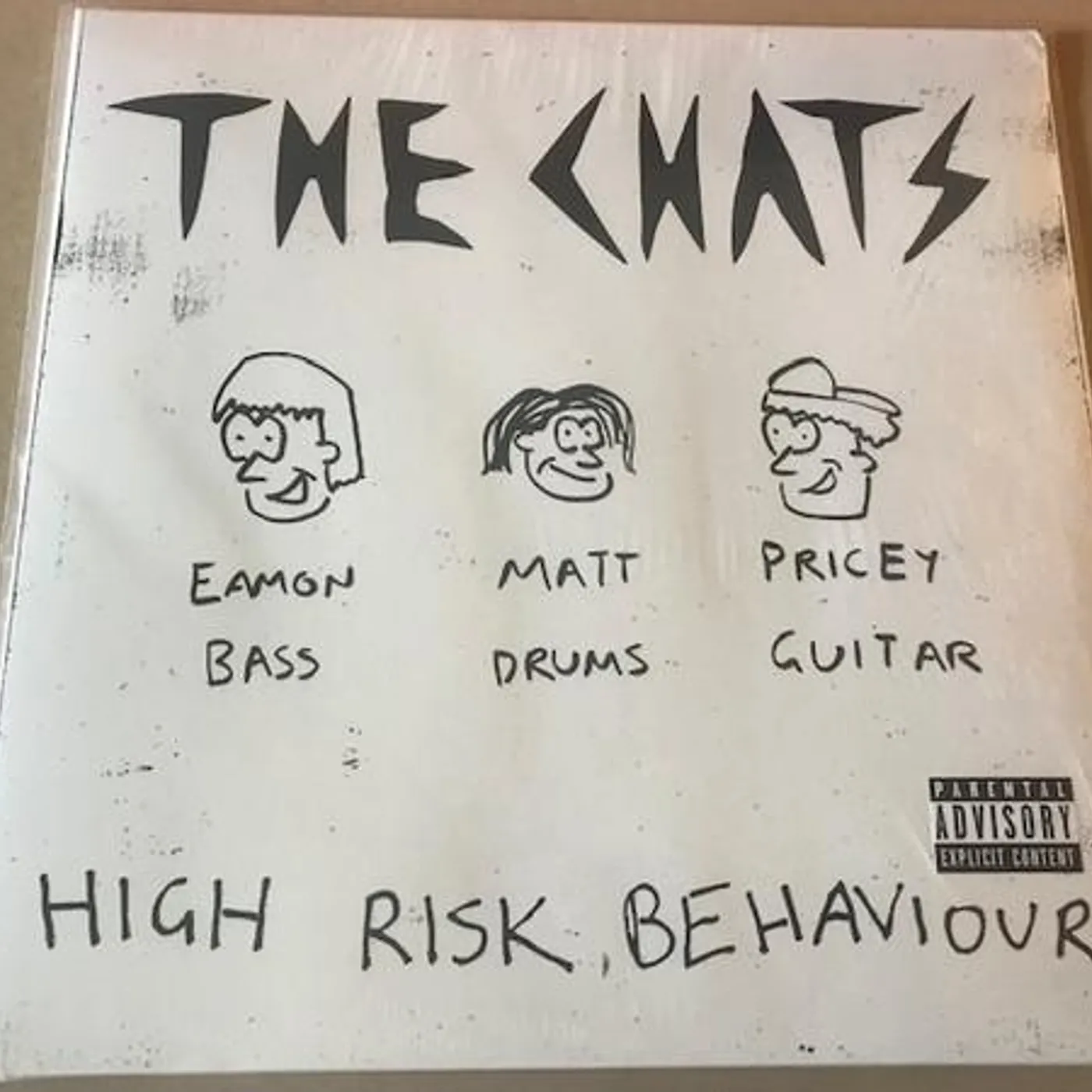 The Chats HIGH RISK BEHAVIOUR Vinyl Record