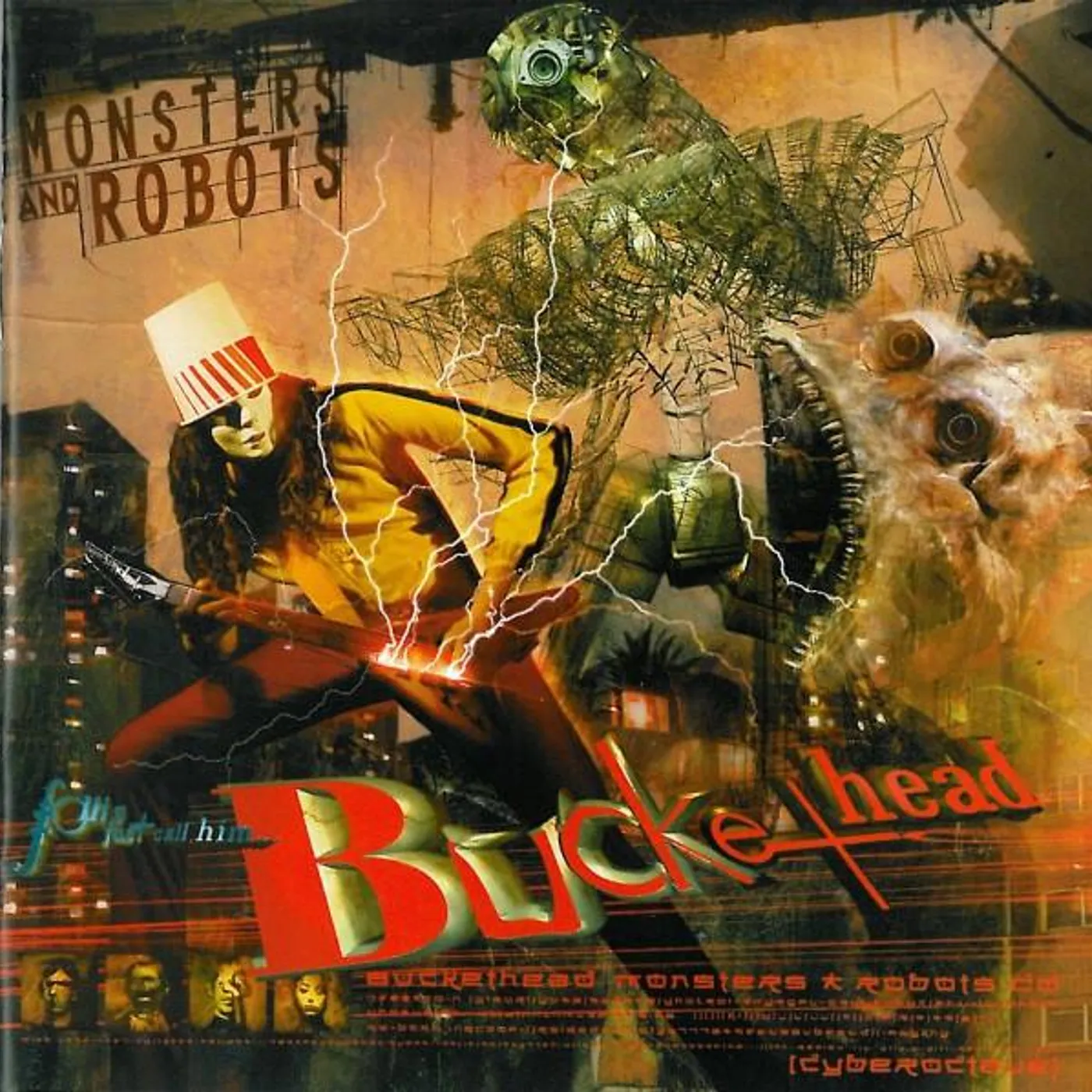 Buckethead MONSTERS & ROBOTS CD
