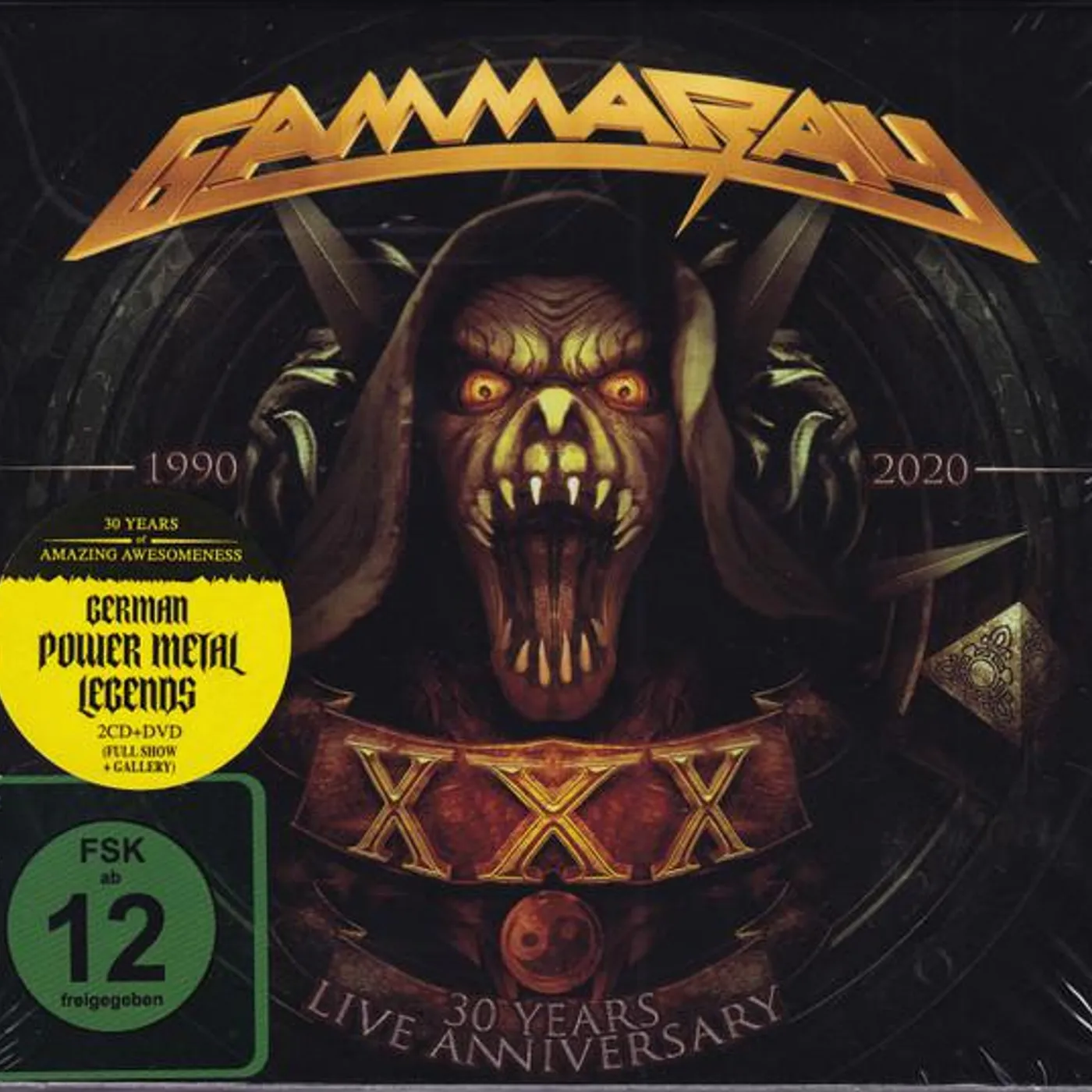 Gamma Ray 30 YEARS - LIVE ANNIVERSARY (2CD/DVD) CD