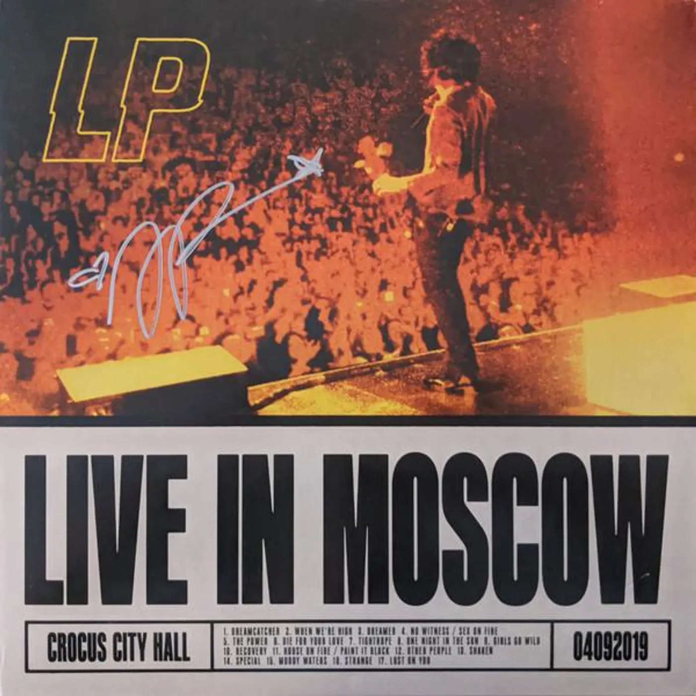 LIVE IN MOSCOW (X) (2LP) Vinyl Record