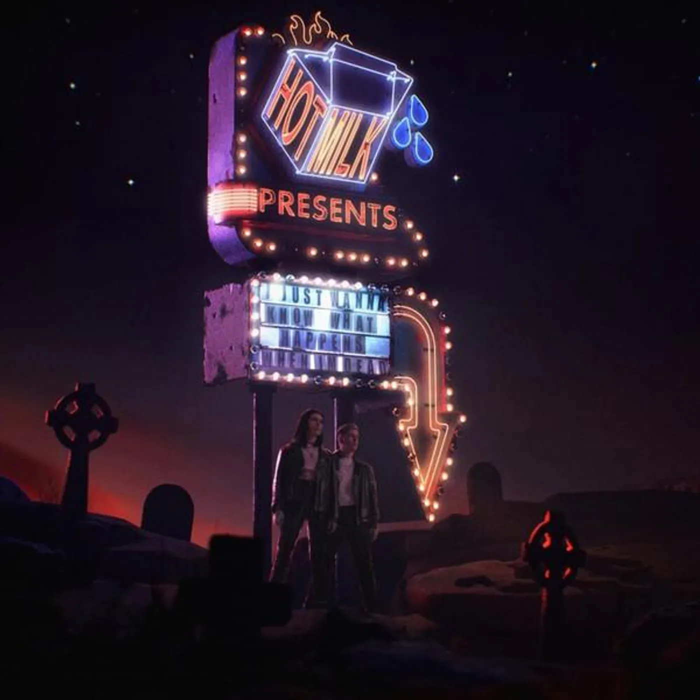 Hot Milk I JUST WANNA KNOW WHAT HAPPENS WHEN I'M DEAD - EP CD