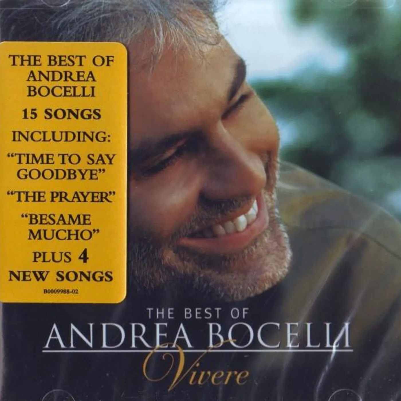 BEST OF ANDREA BOCELLI: VIVERE CD