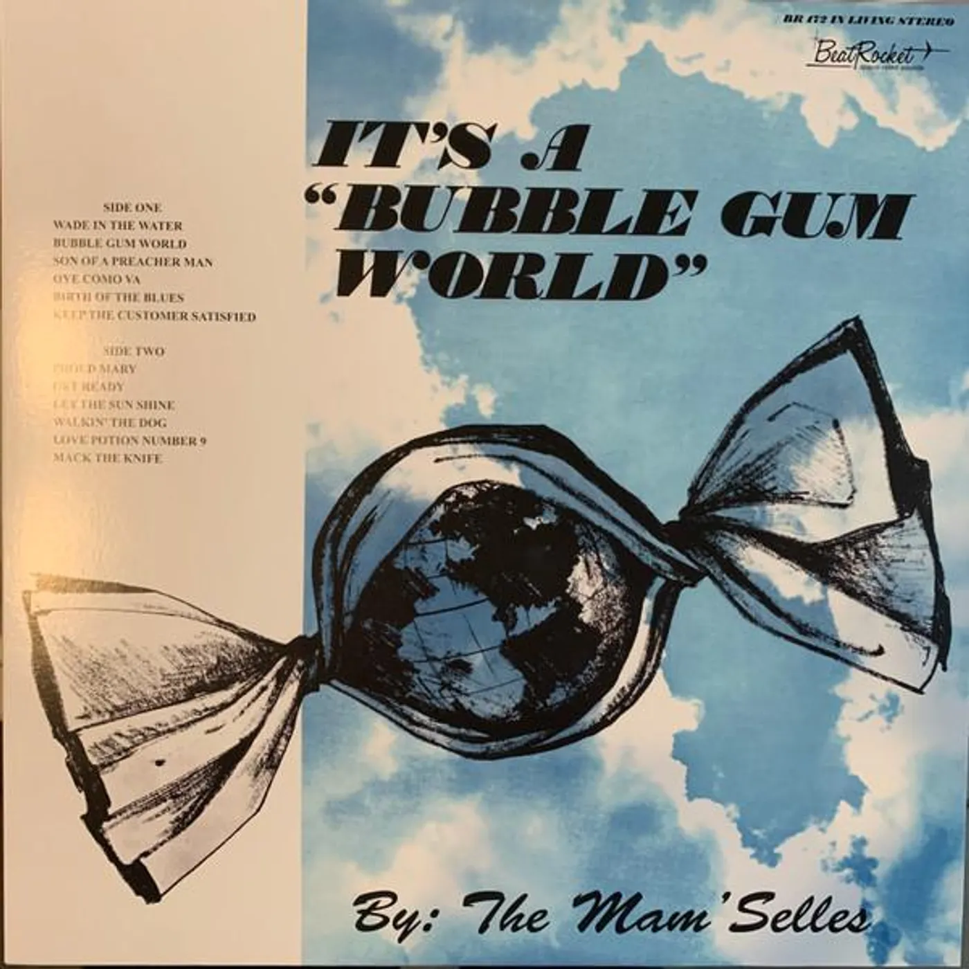 The Mam'selles IT'S A BUBBLE GUM WORLD (WHITE VINYL) Vinyl Record